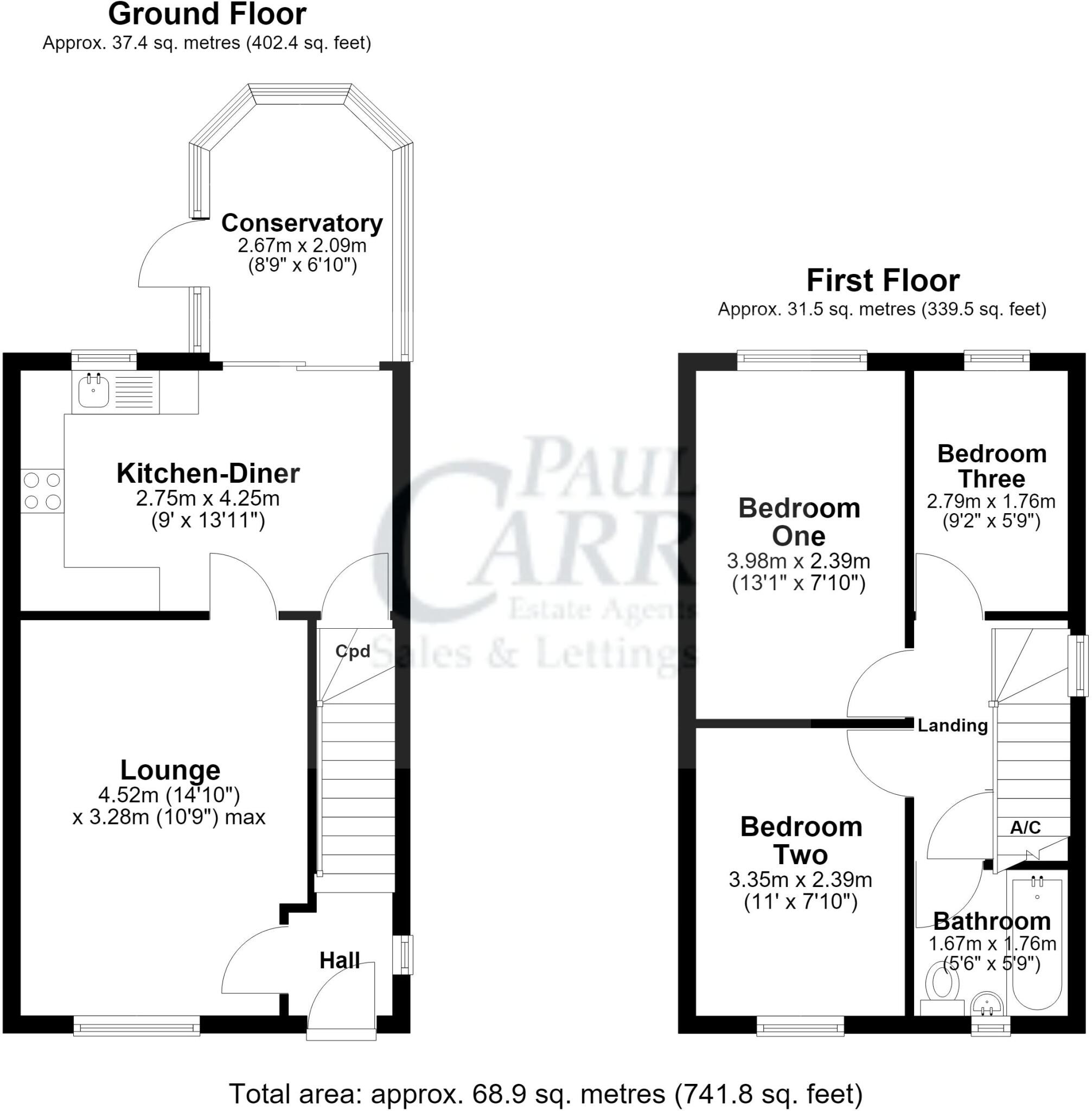 Fremantle Drive, Heath Hayes floorplan