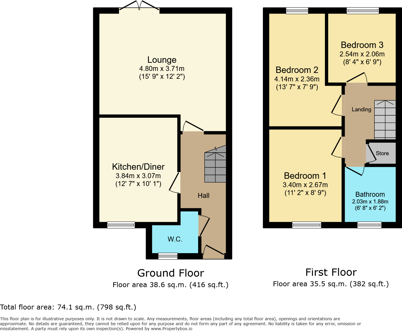 Queensmead Close, Groby, Leicester, Leicestershire floorplan