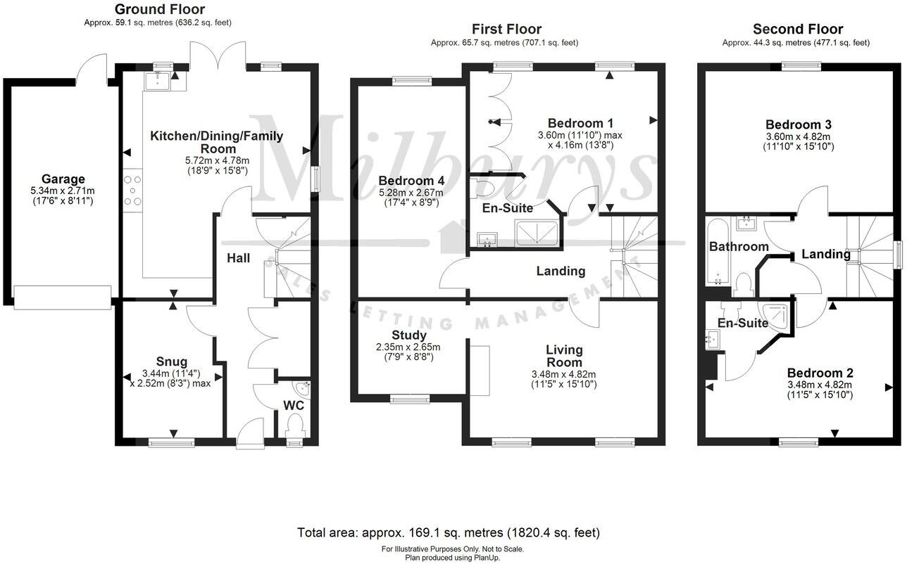 Prowse Close, Thornbury, BS35 floorplan