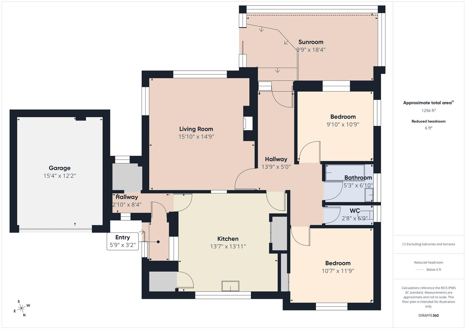 Hannay Road, Cheddar floorplan