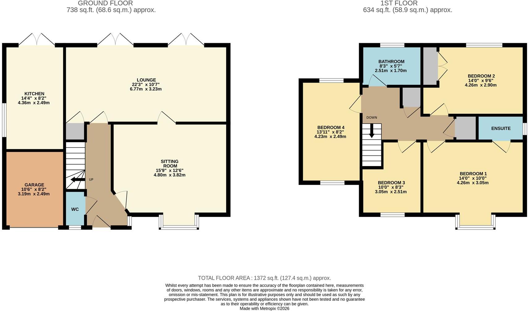 Maple Close, Brigg floorplan