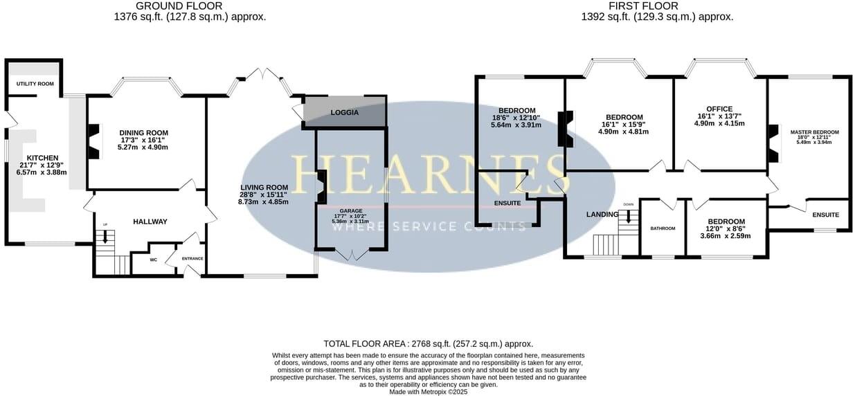 East Avenue, Talbot Woods, Bournemouth, BH3 floorplan