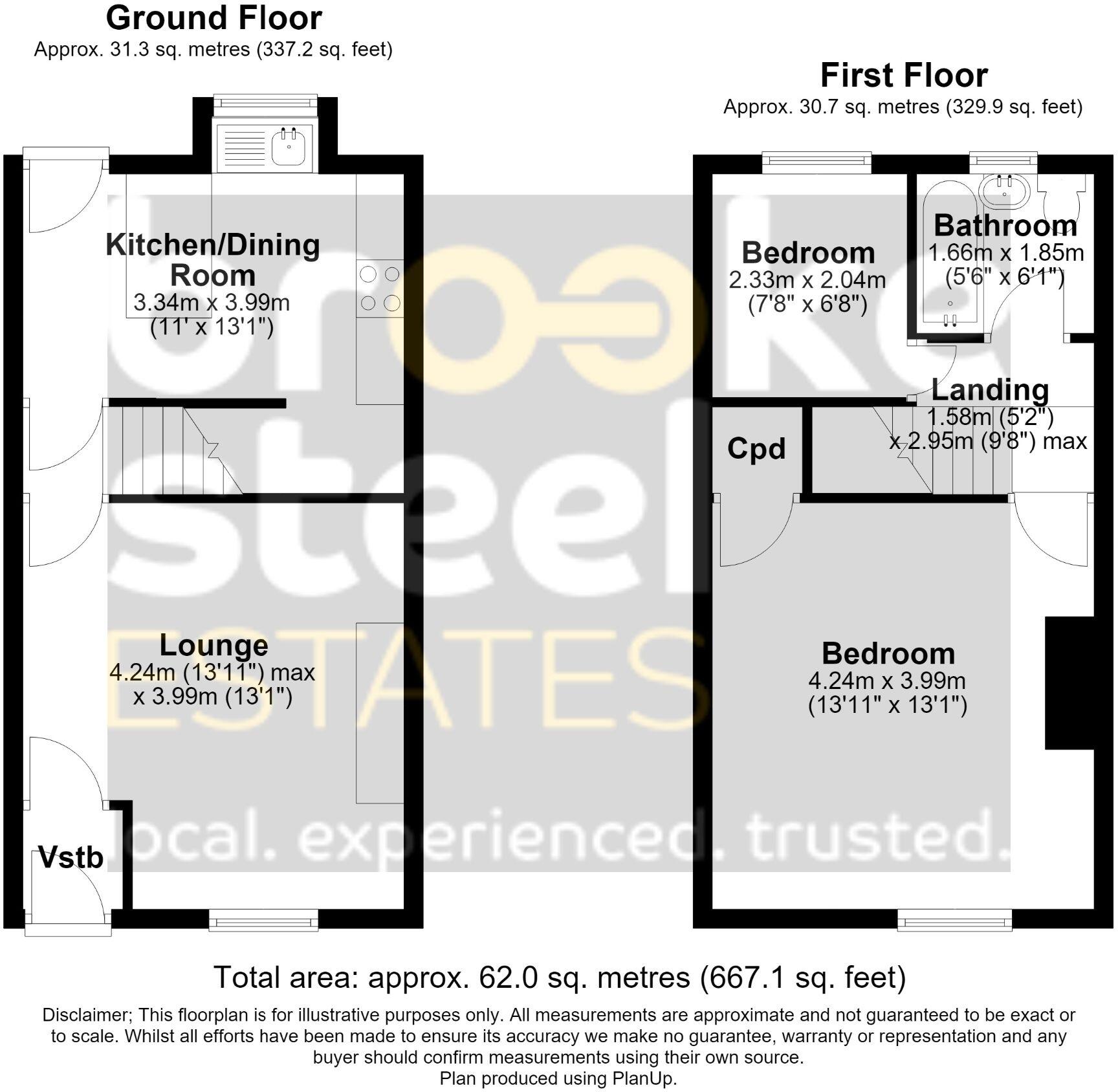 Parkinson Street, Haslingden floorplan