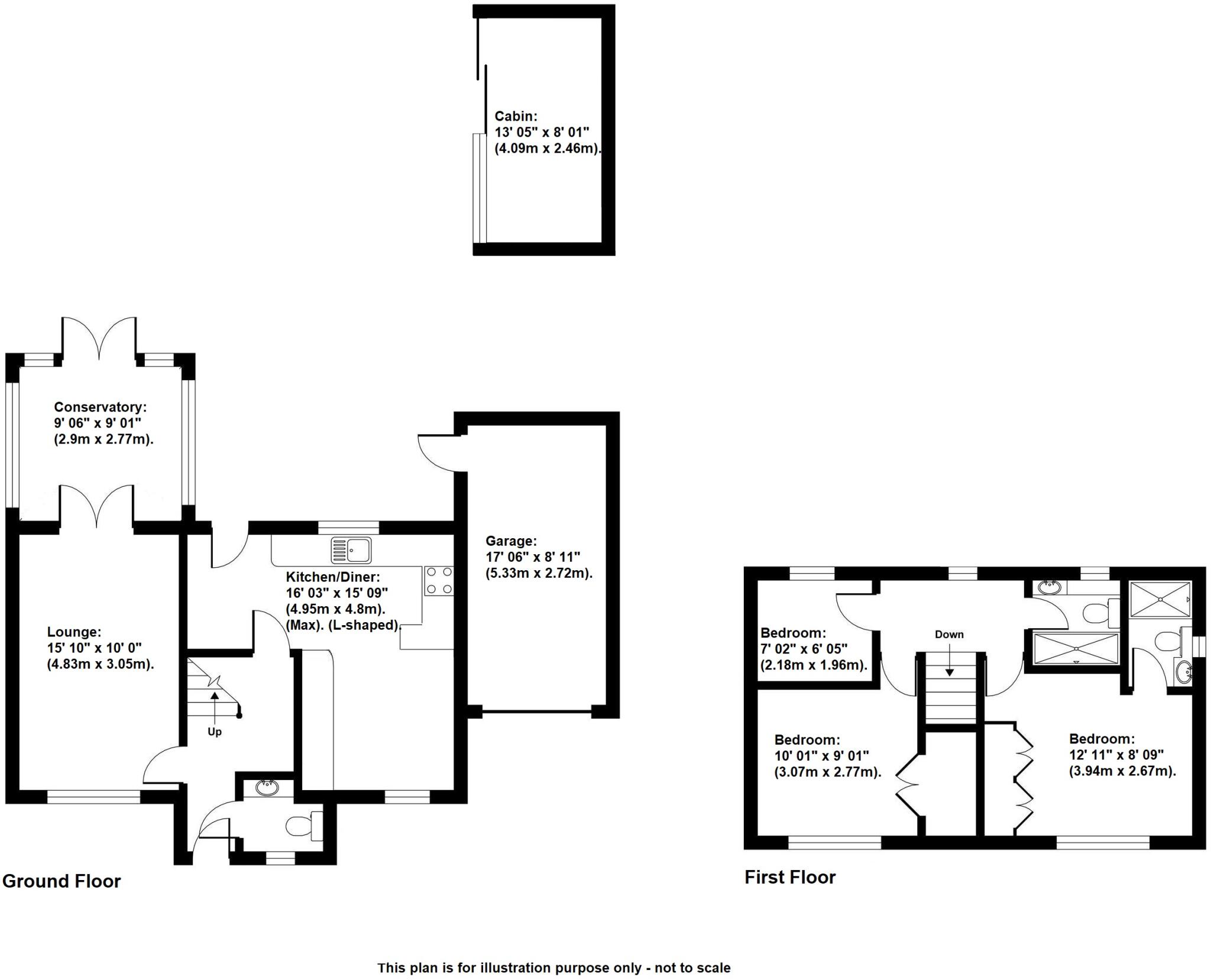 Penhale Close, Orpington floorplan