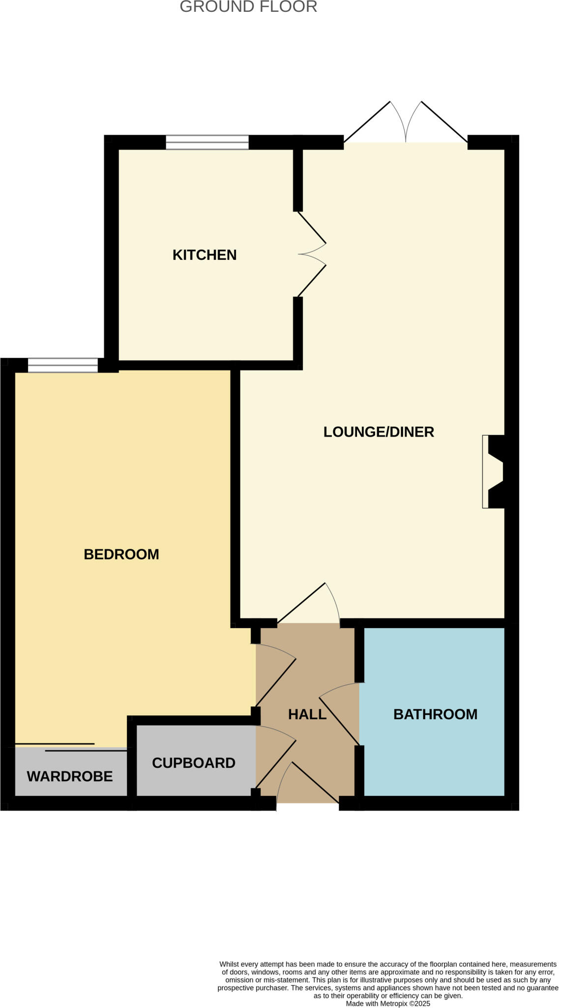 84, Swallows Court, Spalding floorplan
