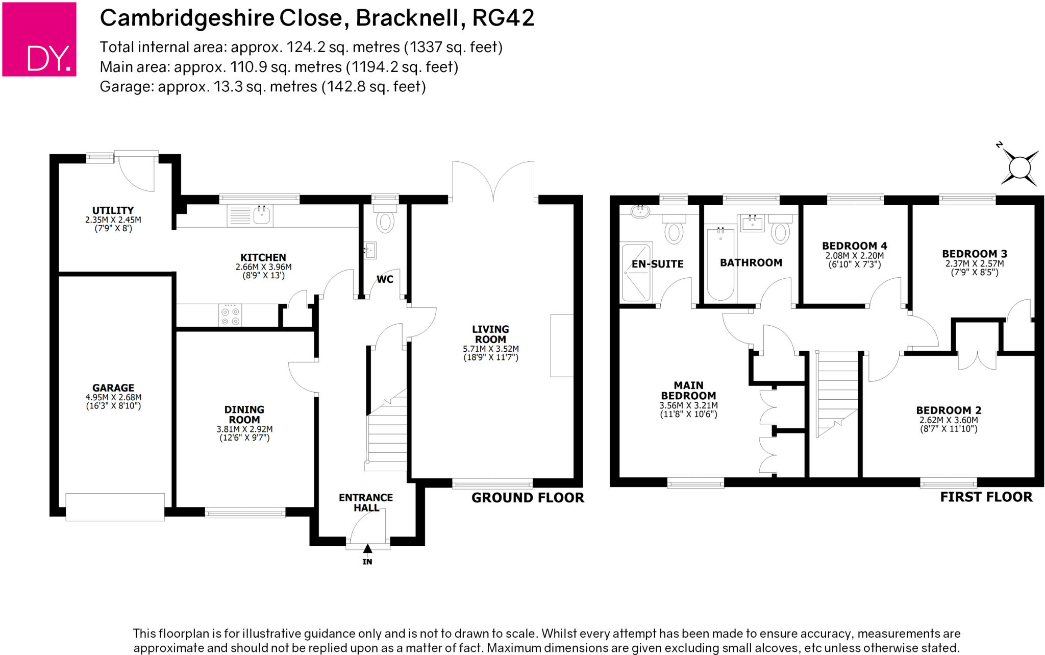 Cambridgeshire Close, Warfield, Bracknell, Berkshire, RG42 floorplan