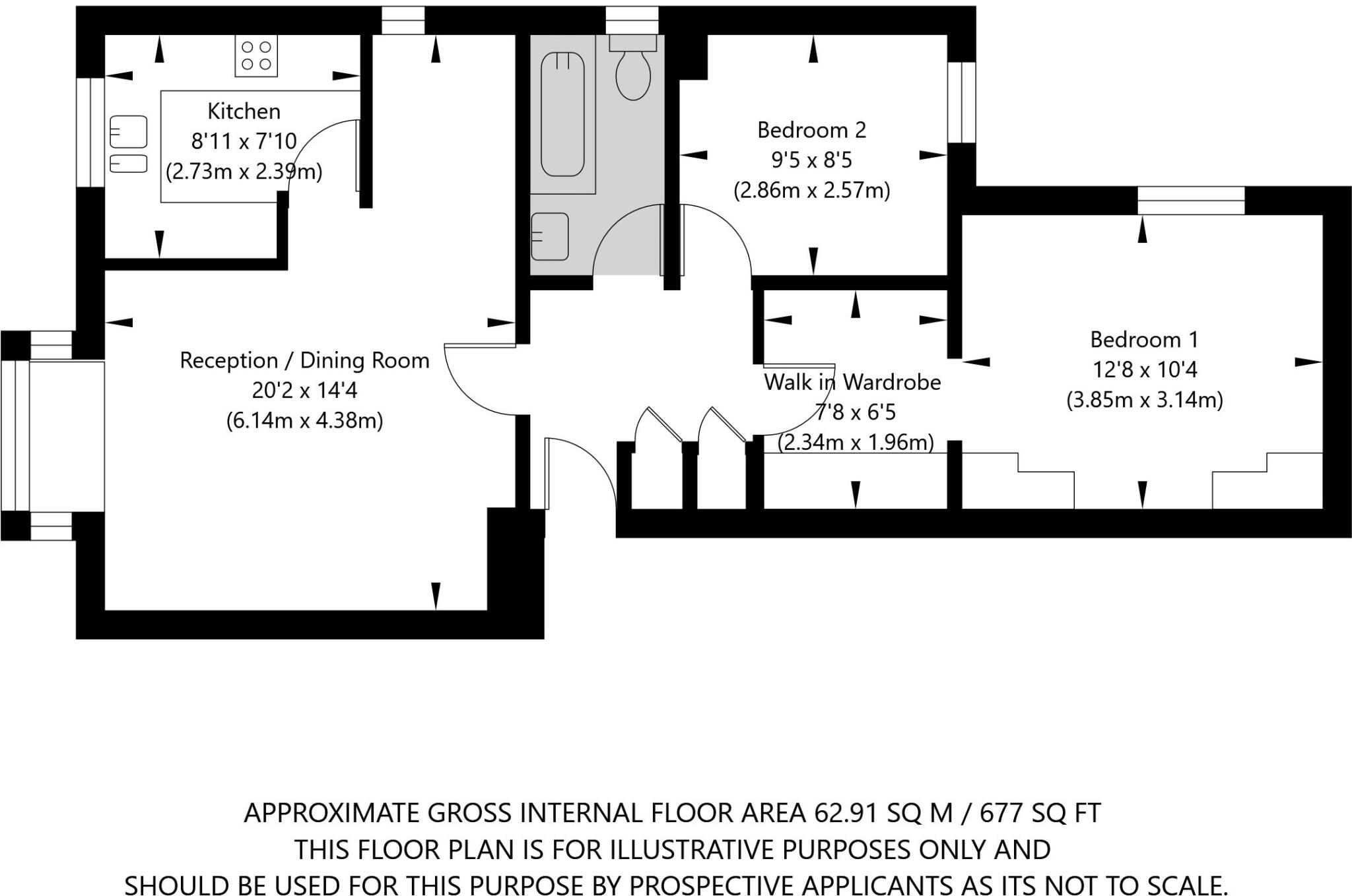 5, Arran House, Pioneer Way, Watford floorplan