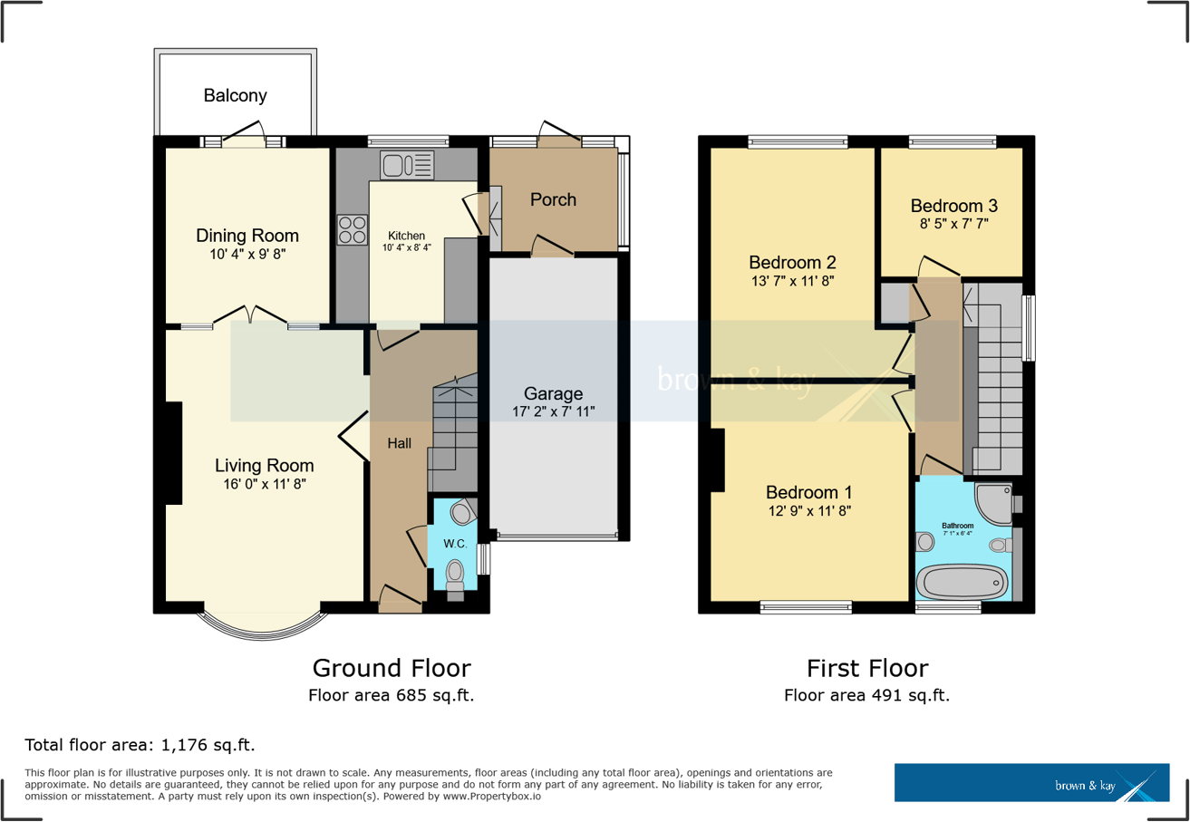 Alumhurst Road, Bournemouth, BH4 floorplan