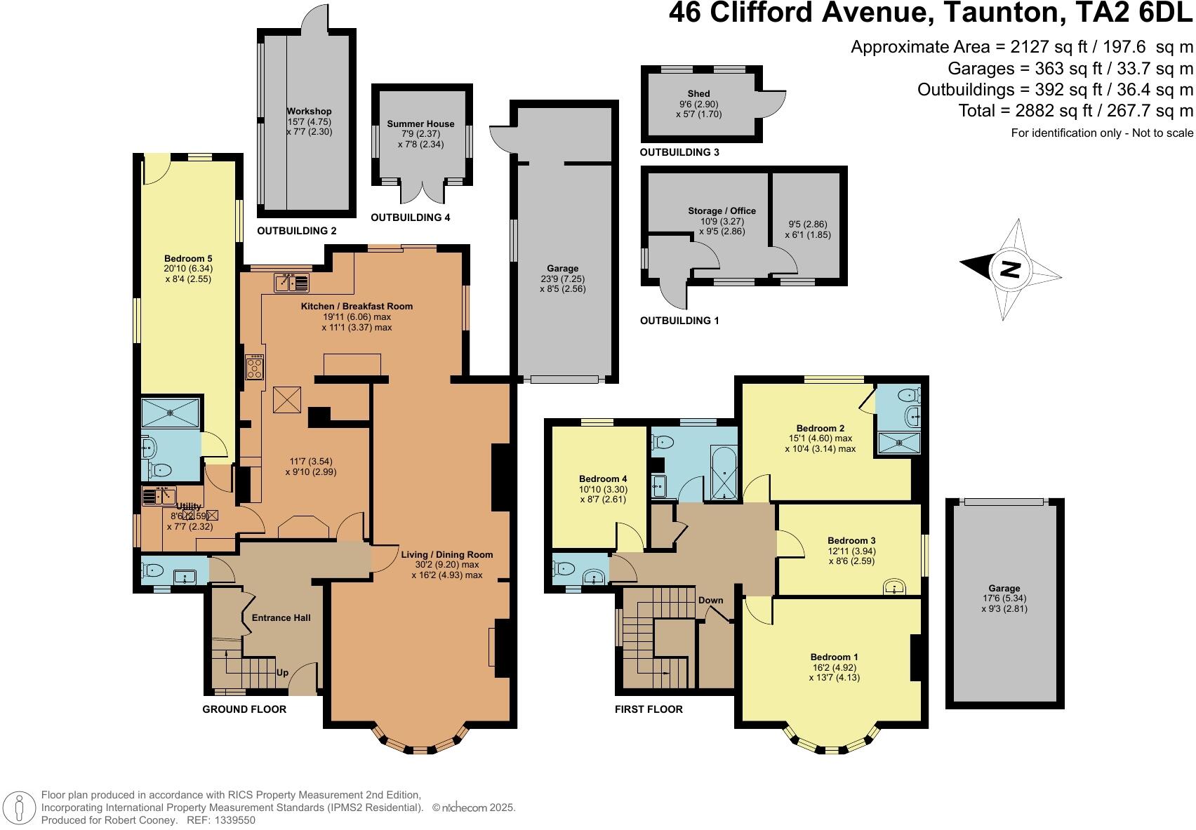 Clifford Avenue, Taunton floorplan