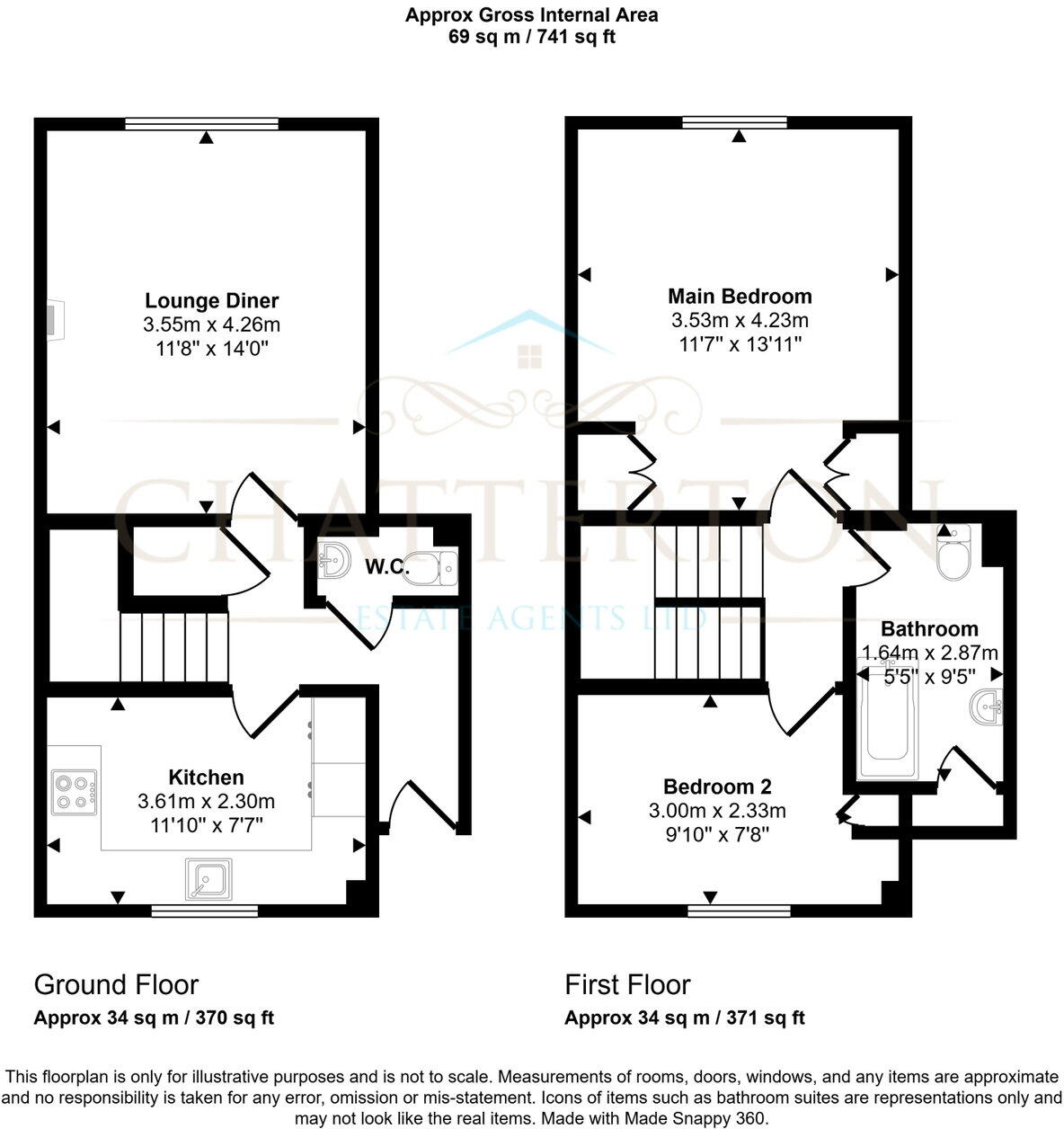4, Ashwin Court, Bretforton, WR11 7HL floorplan