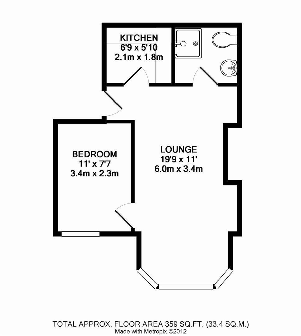 Wenlock Terrace floorplan