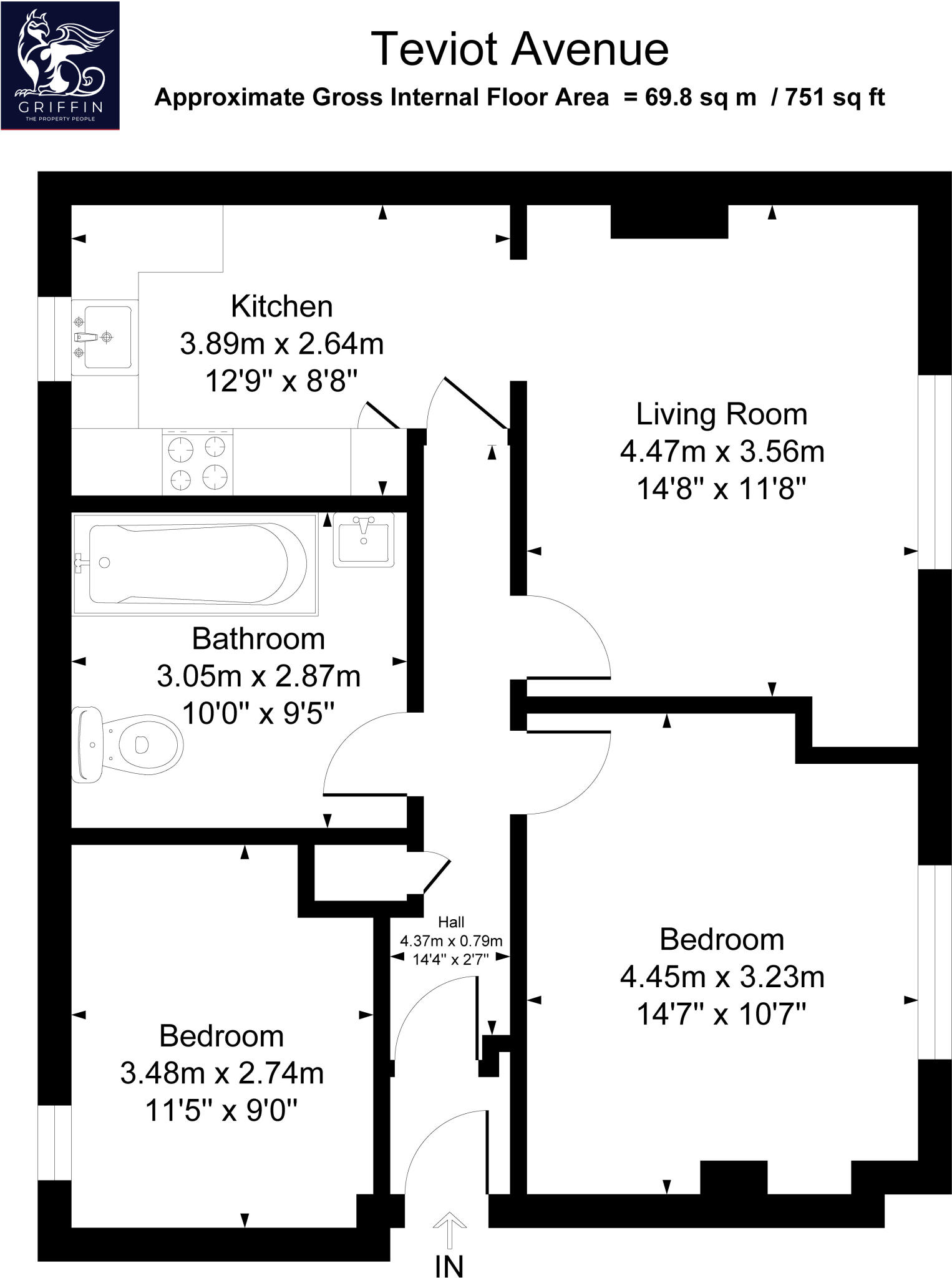 Teviot Avenue, Aveley, RM15 floorplan