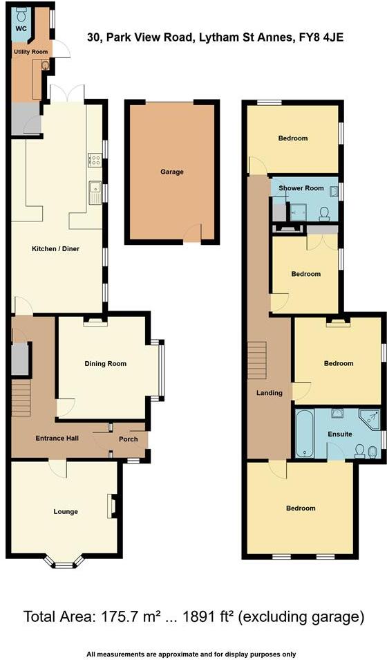 Park View Road, Lytham floorplan