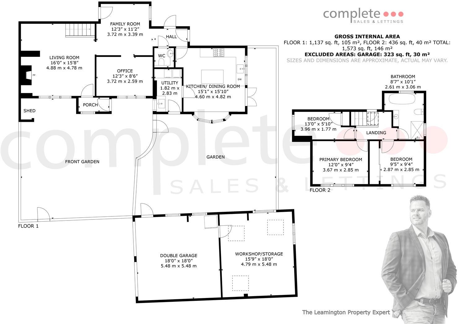 Ivy Lane, Harbury, Leamington Spa floorplan