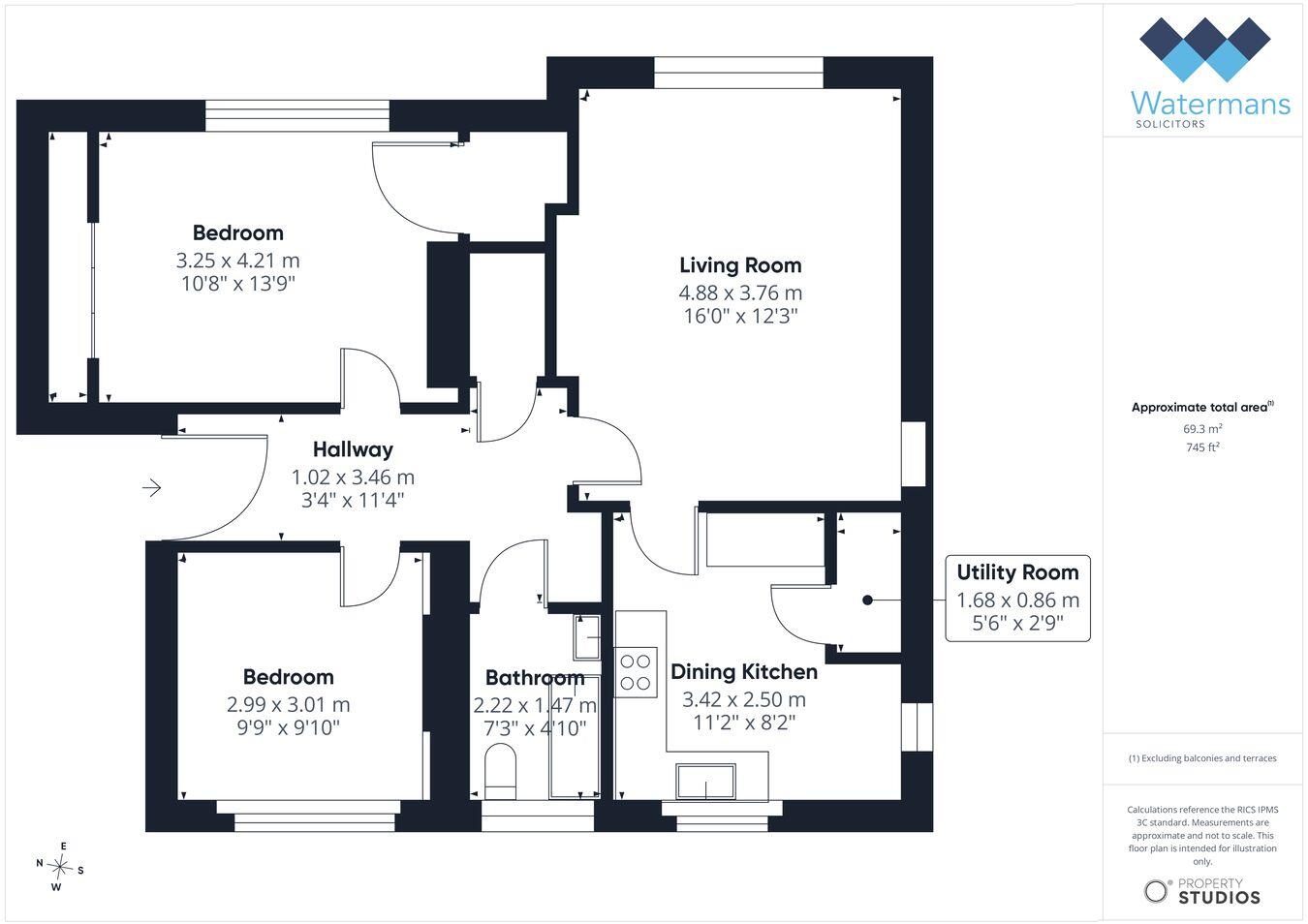 Northfield Broadway, Edinburgh, EH8 floorplan