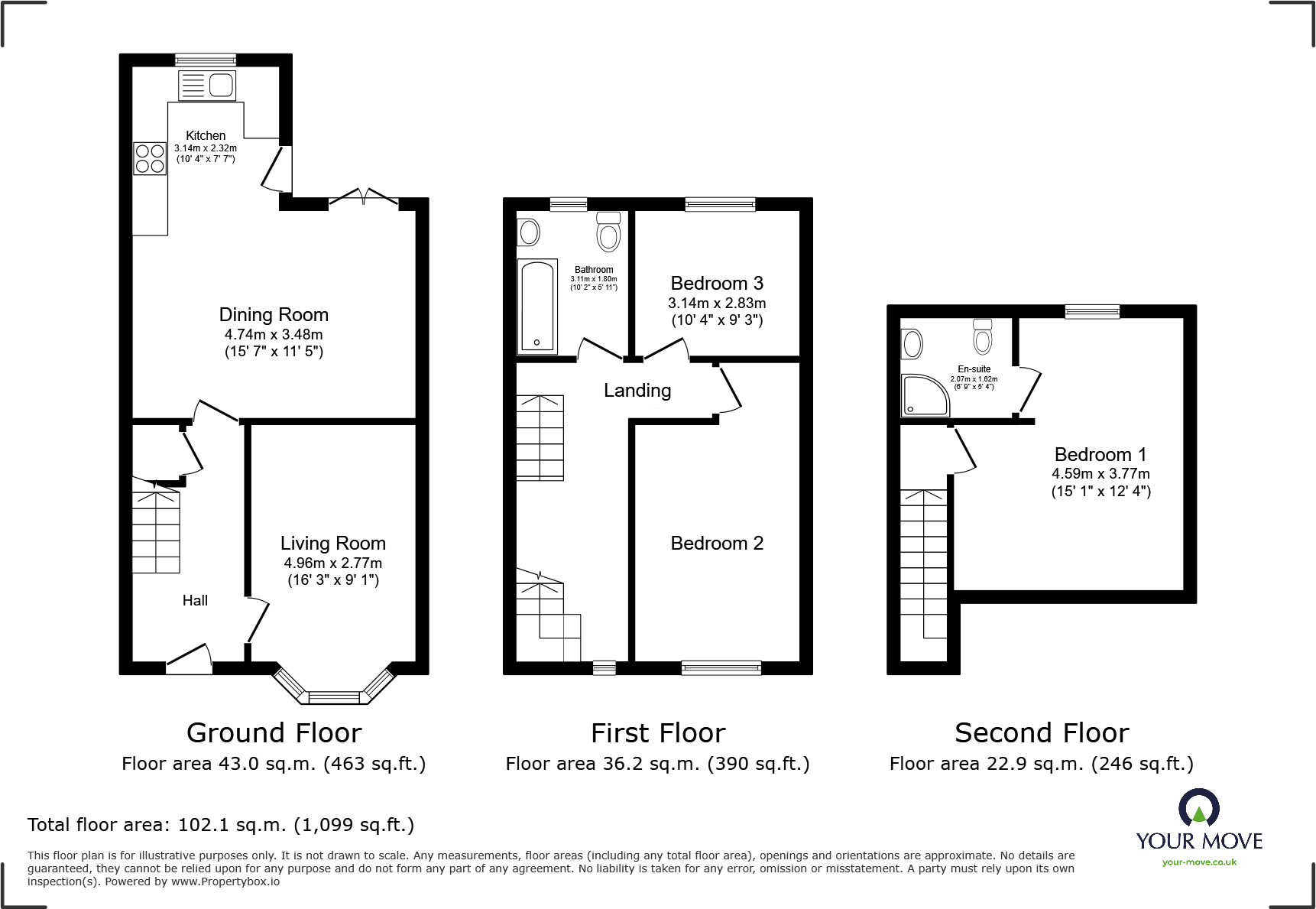 Philip Street, Eccles, Salford, M30 floorplan