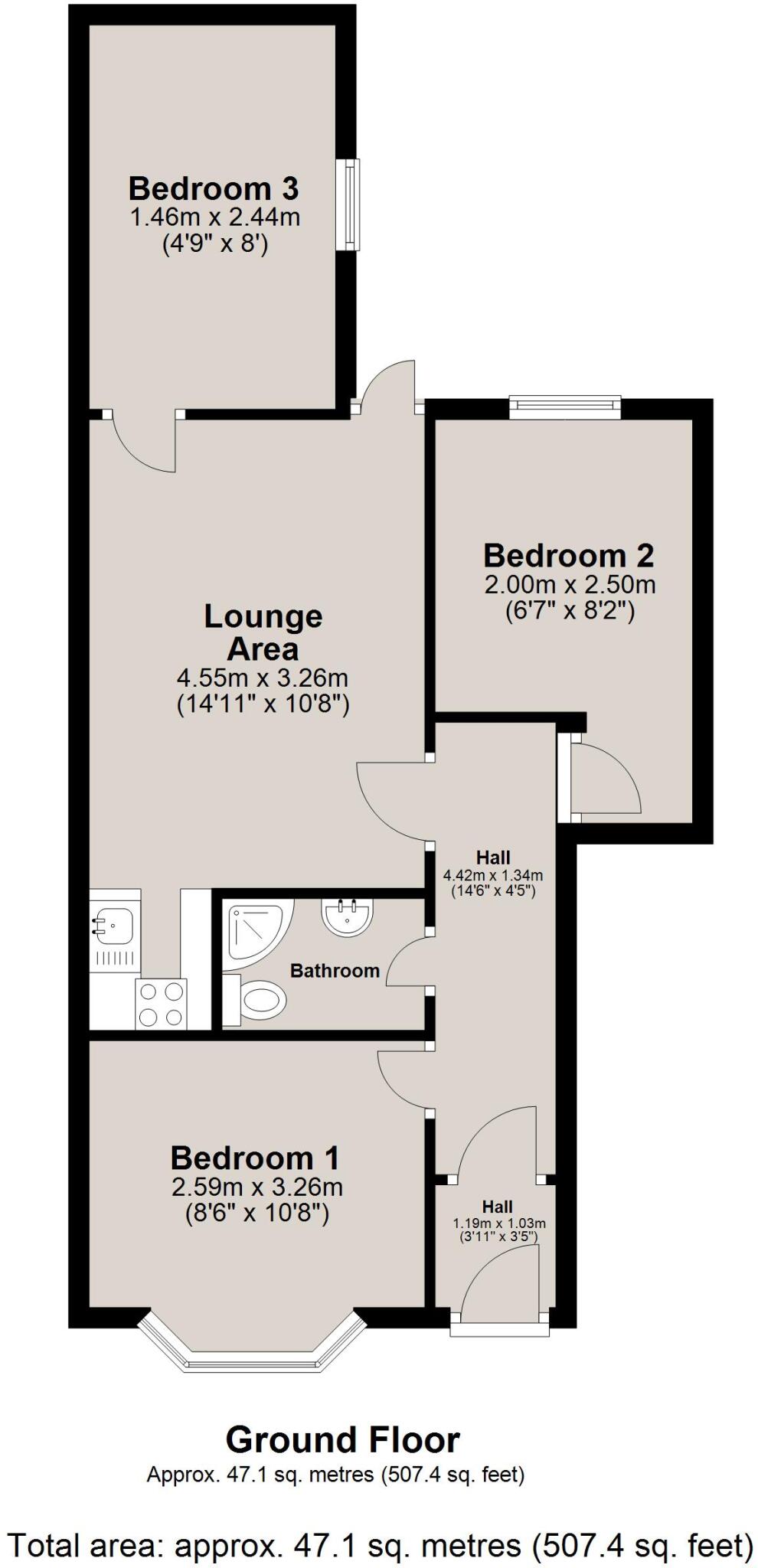 Fairfield Road, Jesmond, Newcastle Upon Tyne, NE2 floorplan