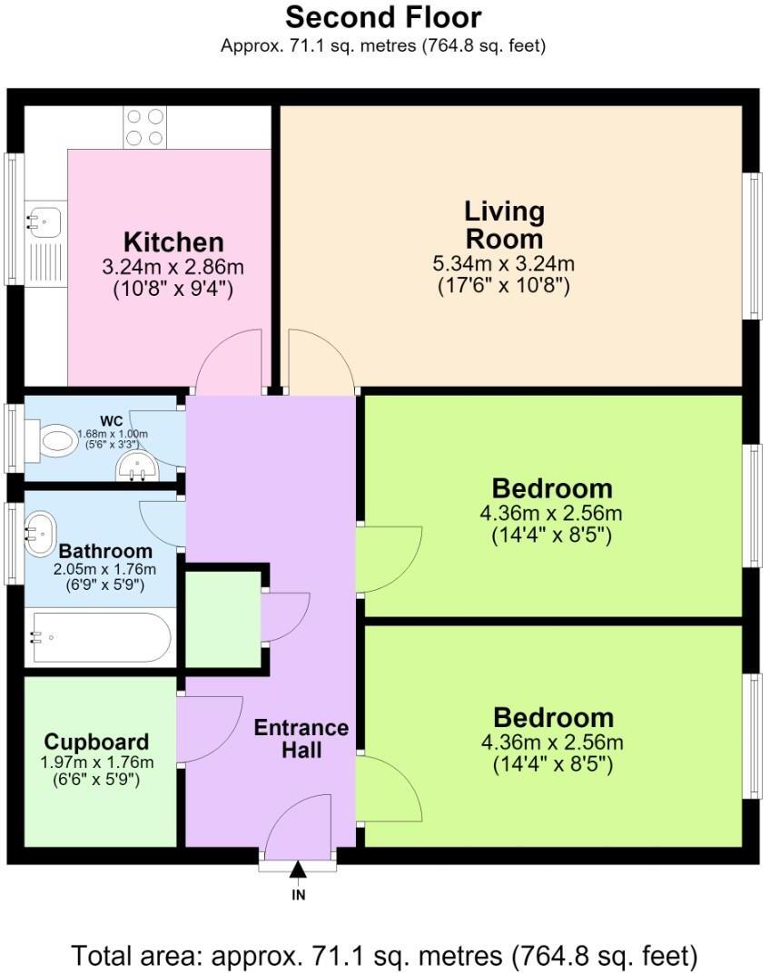 Yarmouth Road, Stevenage floorplan