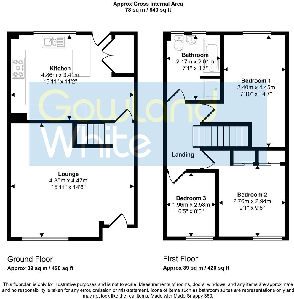 Meldrum Square, Elm Tree, Stockton-On-Tees TS19 0TN floorplan
