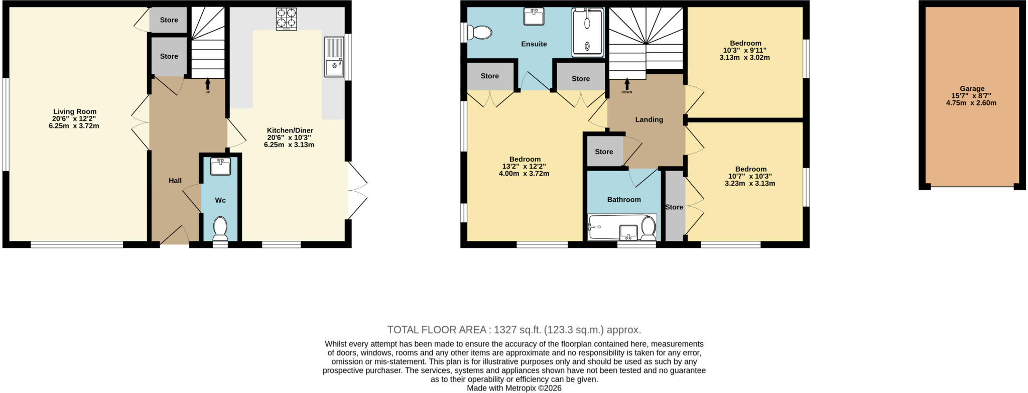 Bakers Field, Cliffsend, Ramsgate, Kent, CT12 floorplan