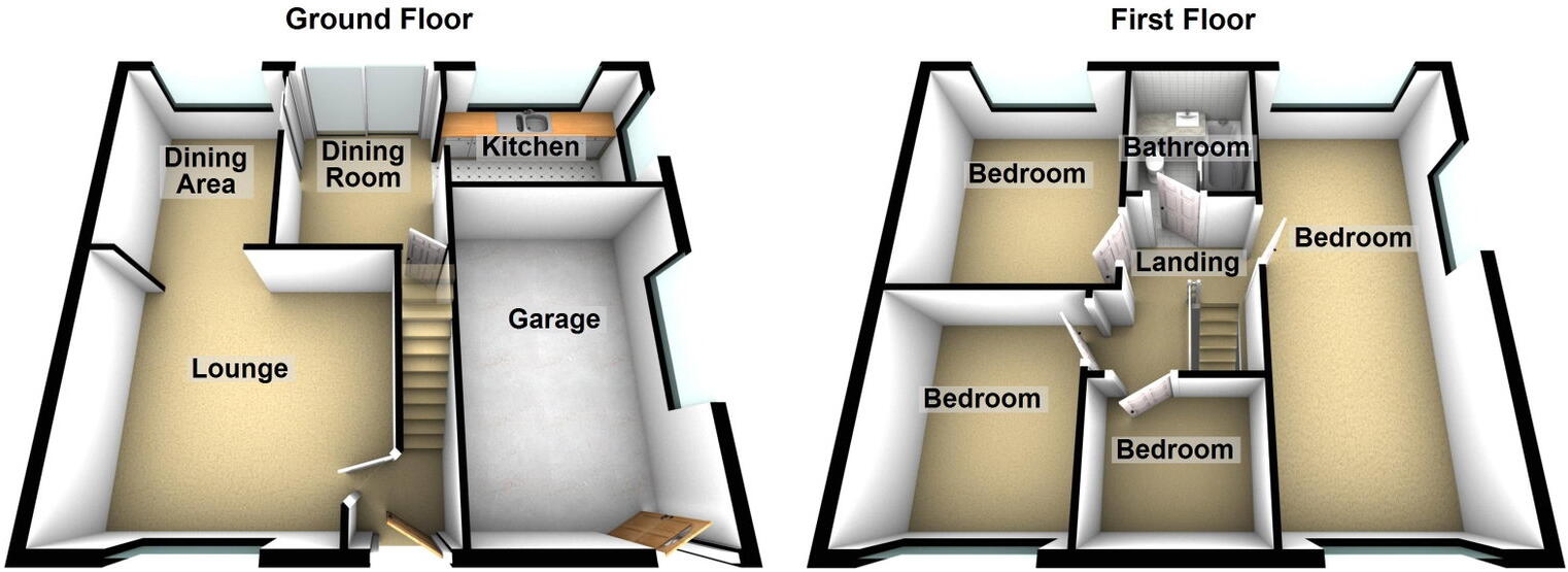 15 Sandringham Way, Royton OL2 5YH floorplan
