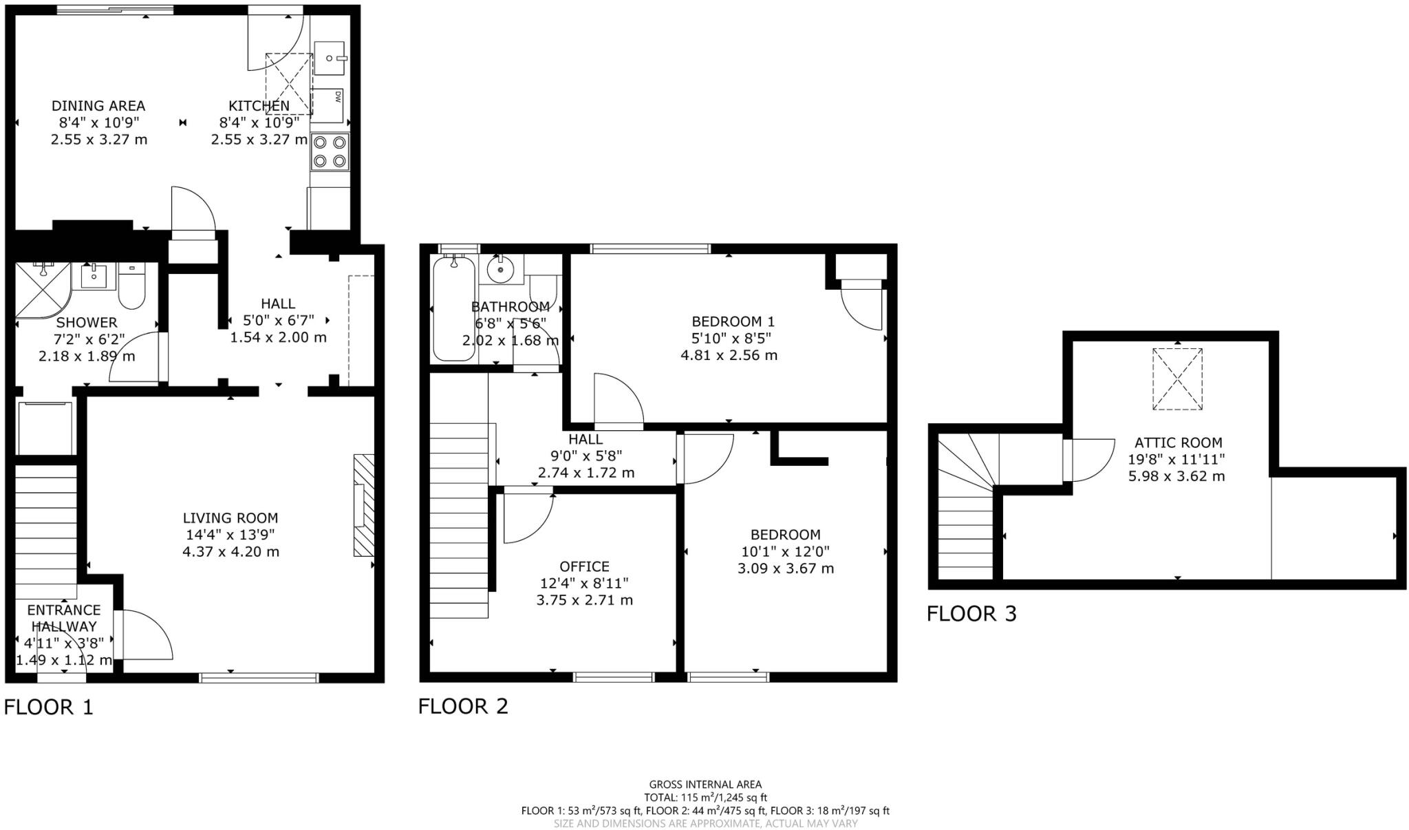 Kirkton Place, Blantyre, Glasgow, G72 0HX floorplan