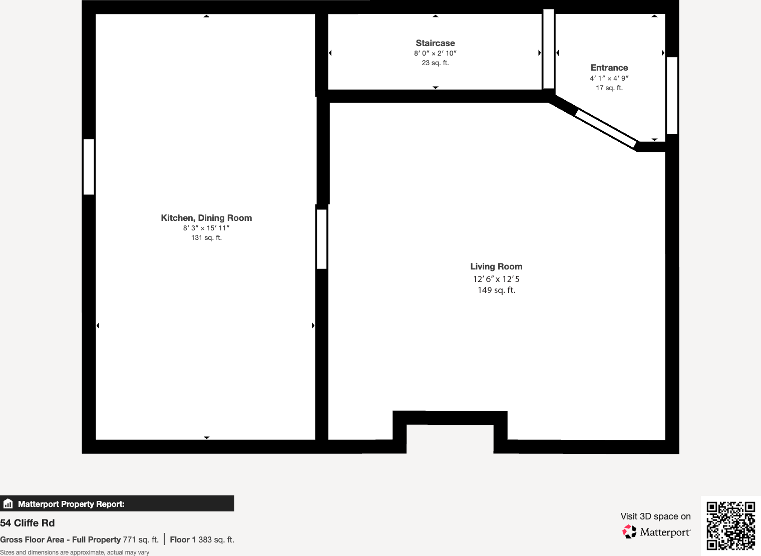 Cliffe Road, GLOSSOP, SK13 8NT floorplan
