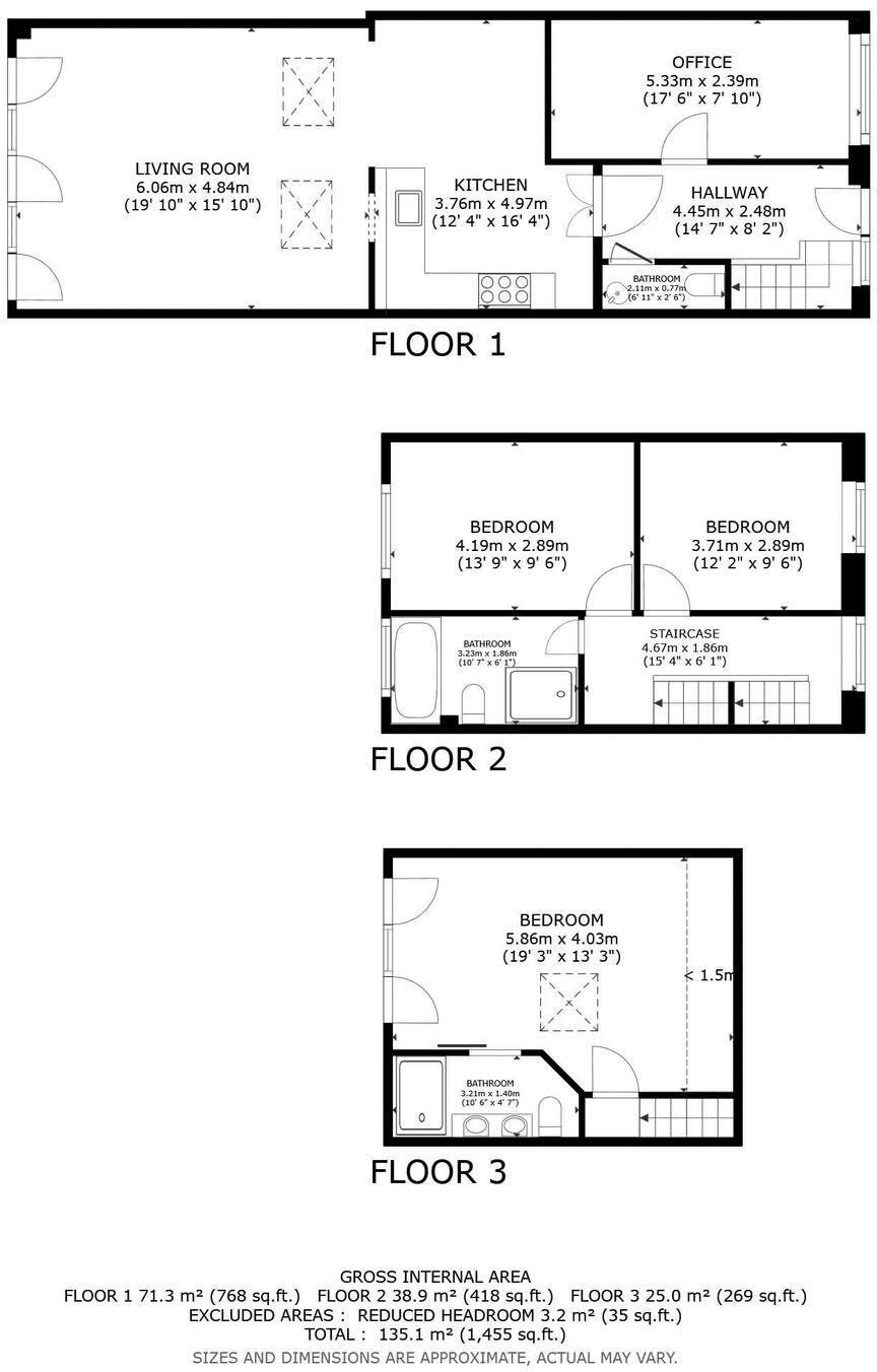 Vicarage Road, Oxford, OX1 floorplan