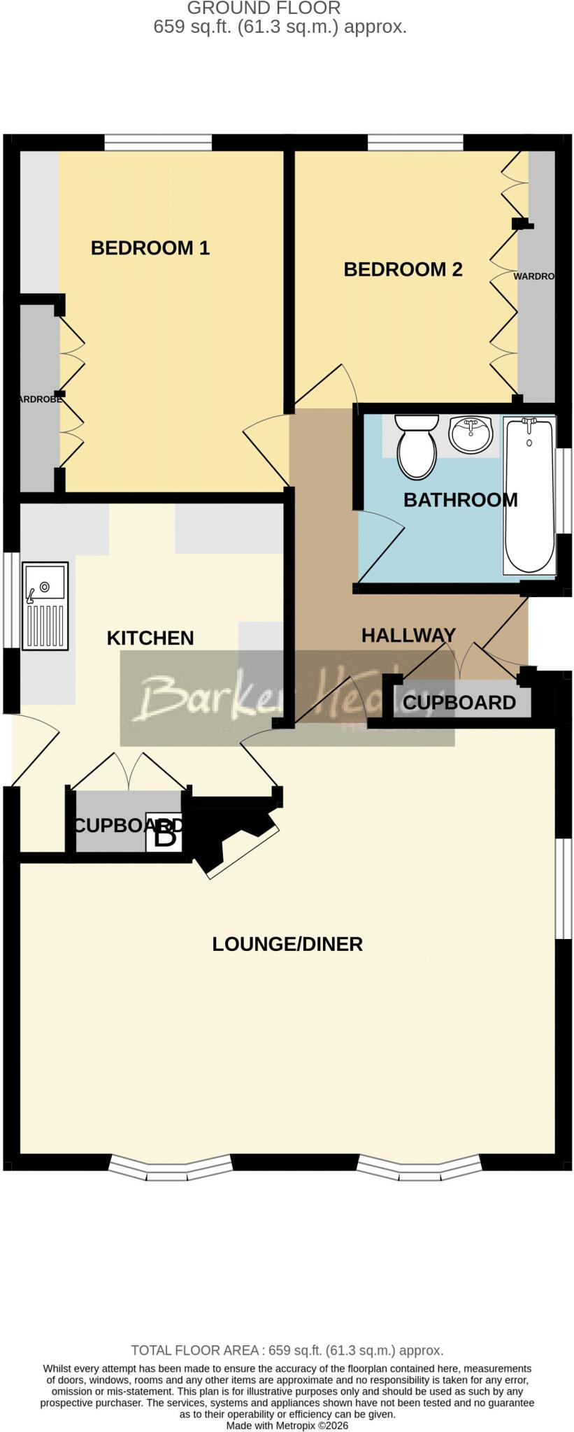 Breton Park, Muxton, Telford floorplan