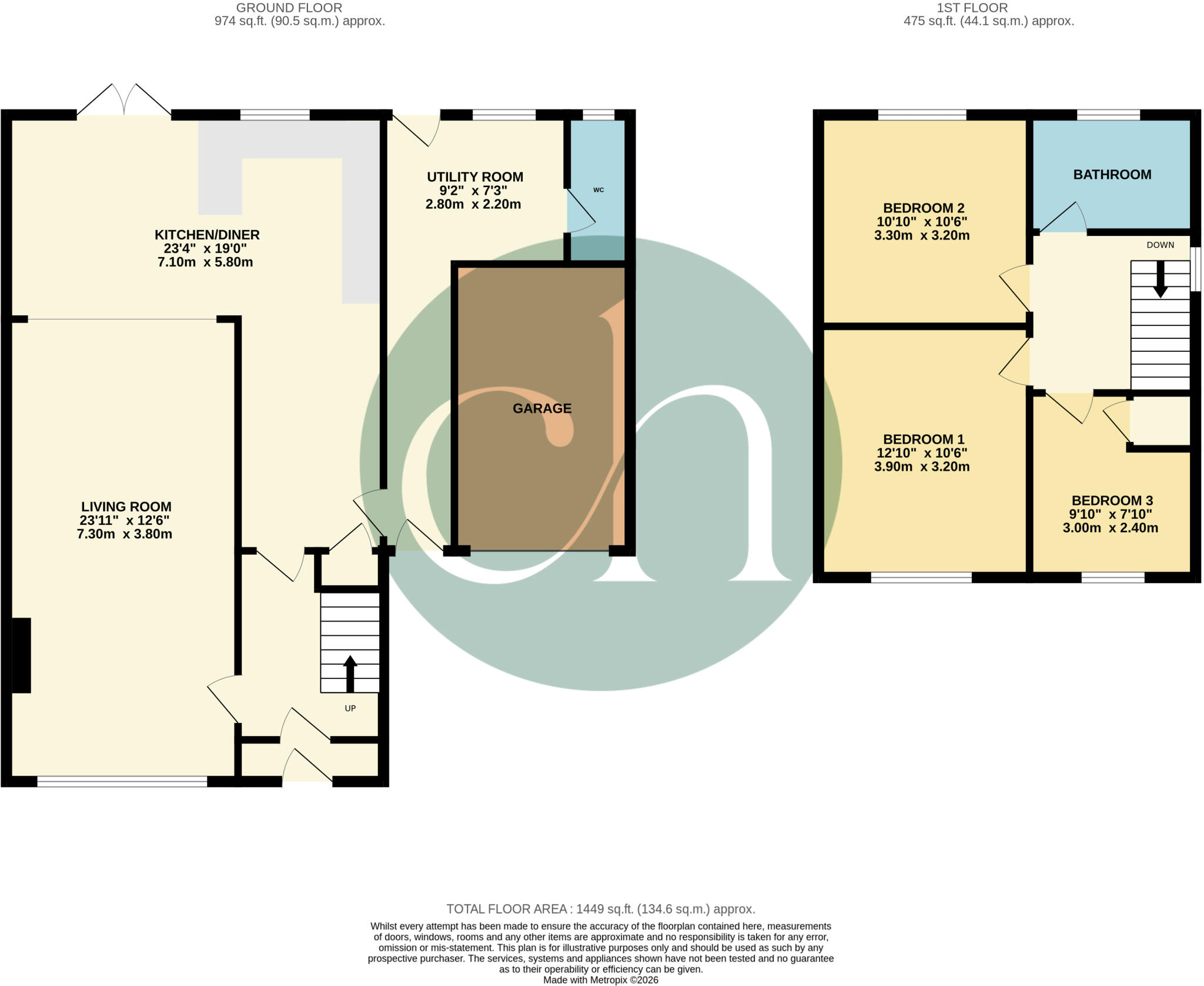 Braemar Close, Lawns, Swindon, Wiltshire, SN3 floorplan