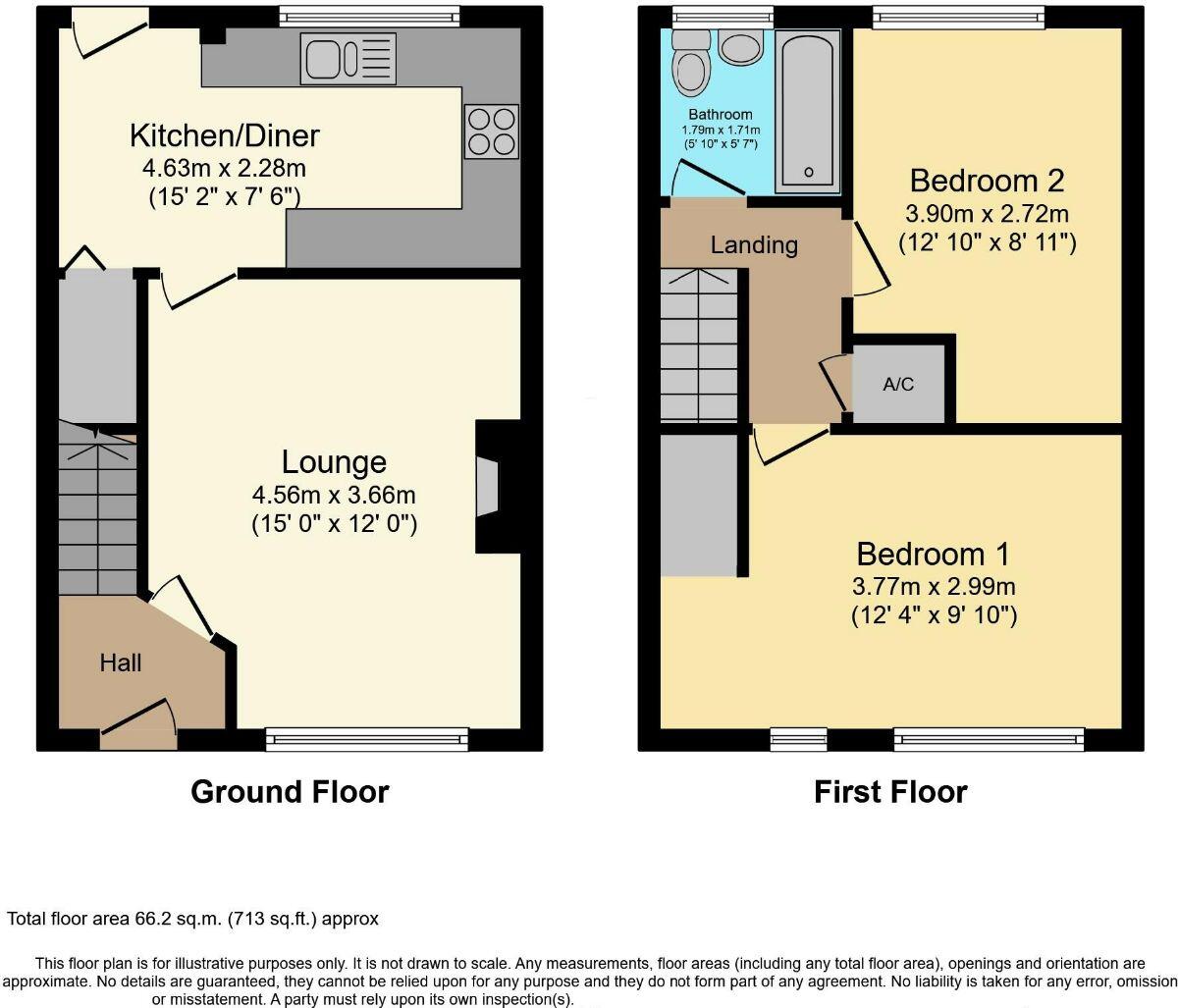Ambleside Crescent, Warrington floorplan