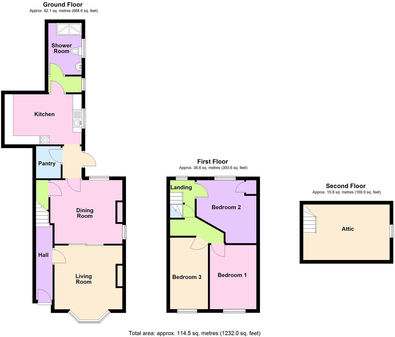 Westfield Terrace, Market Weighton, York floorplan
