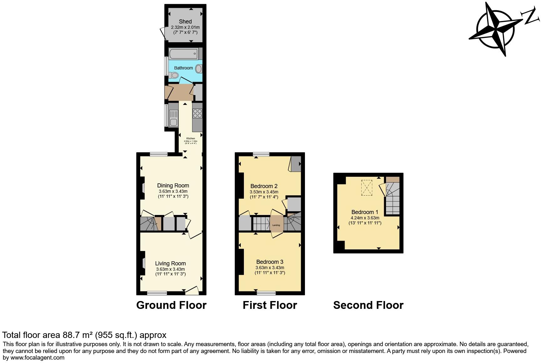 Pershore Terrace, Pershore, WR10 floorplan