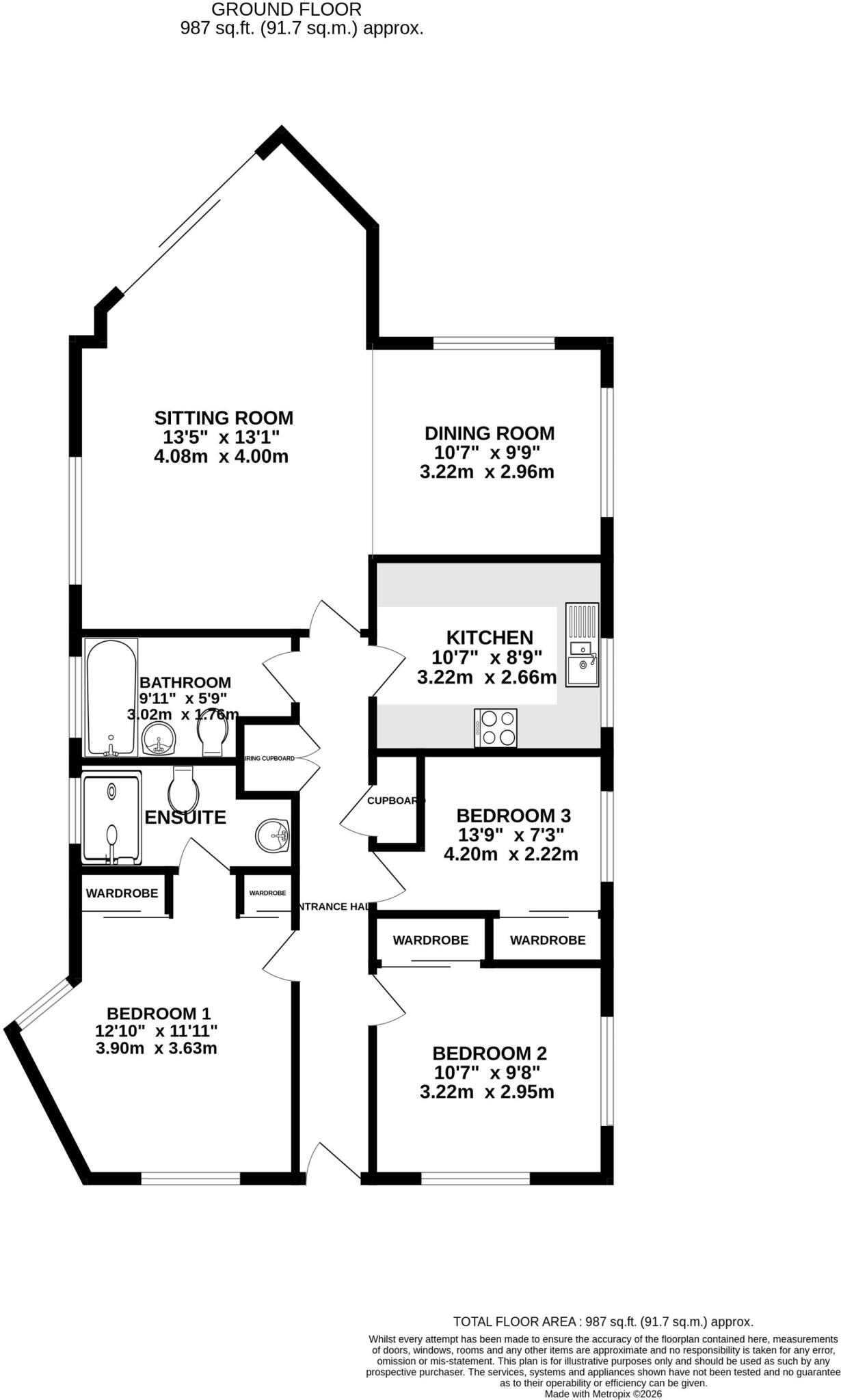 Camden Hurst, Milford On Sea, SO41 floorplan