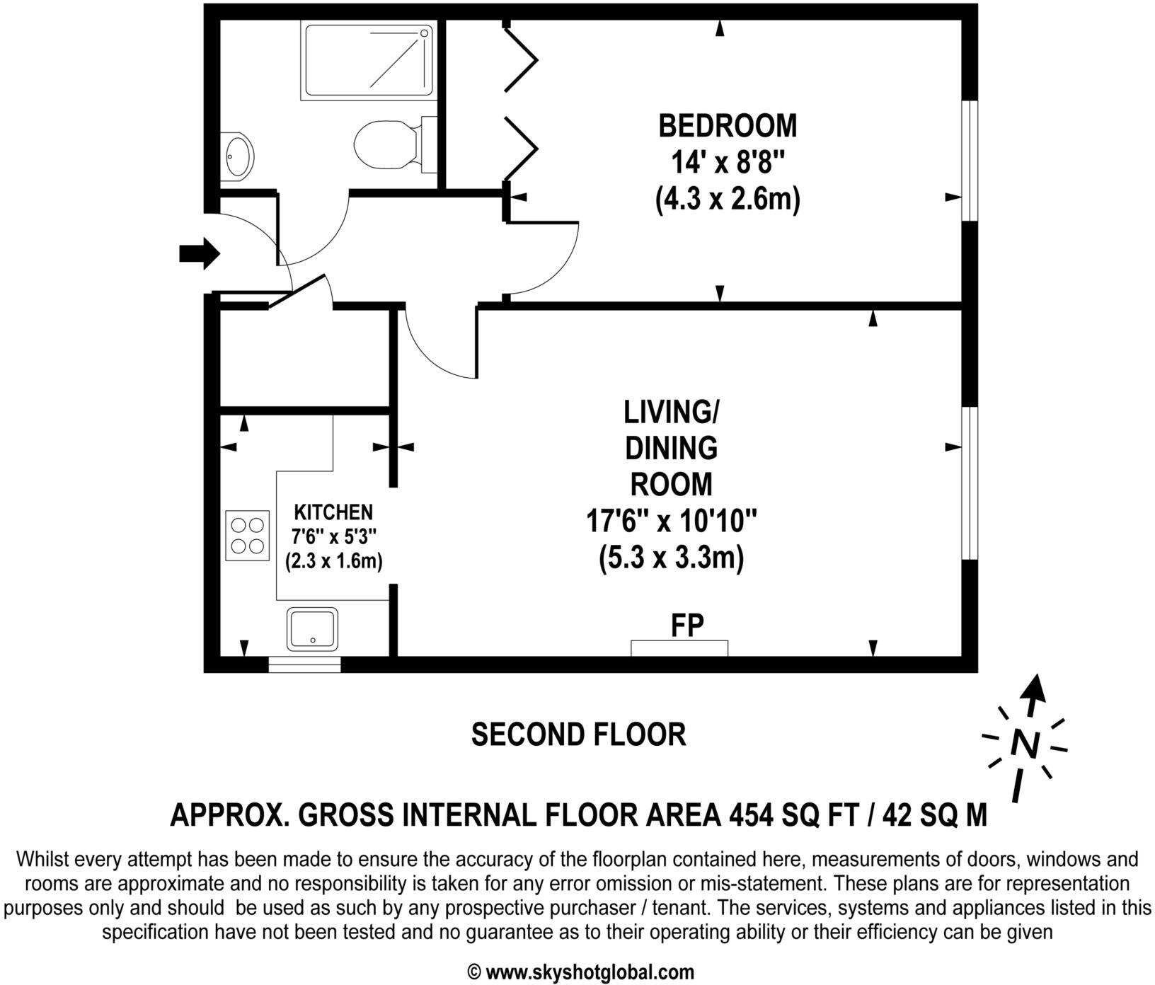Fairview Court, Kingston upon Thames floorplan