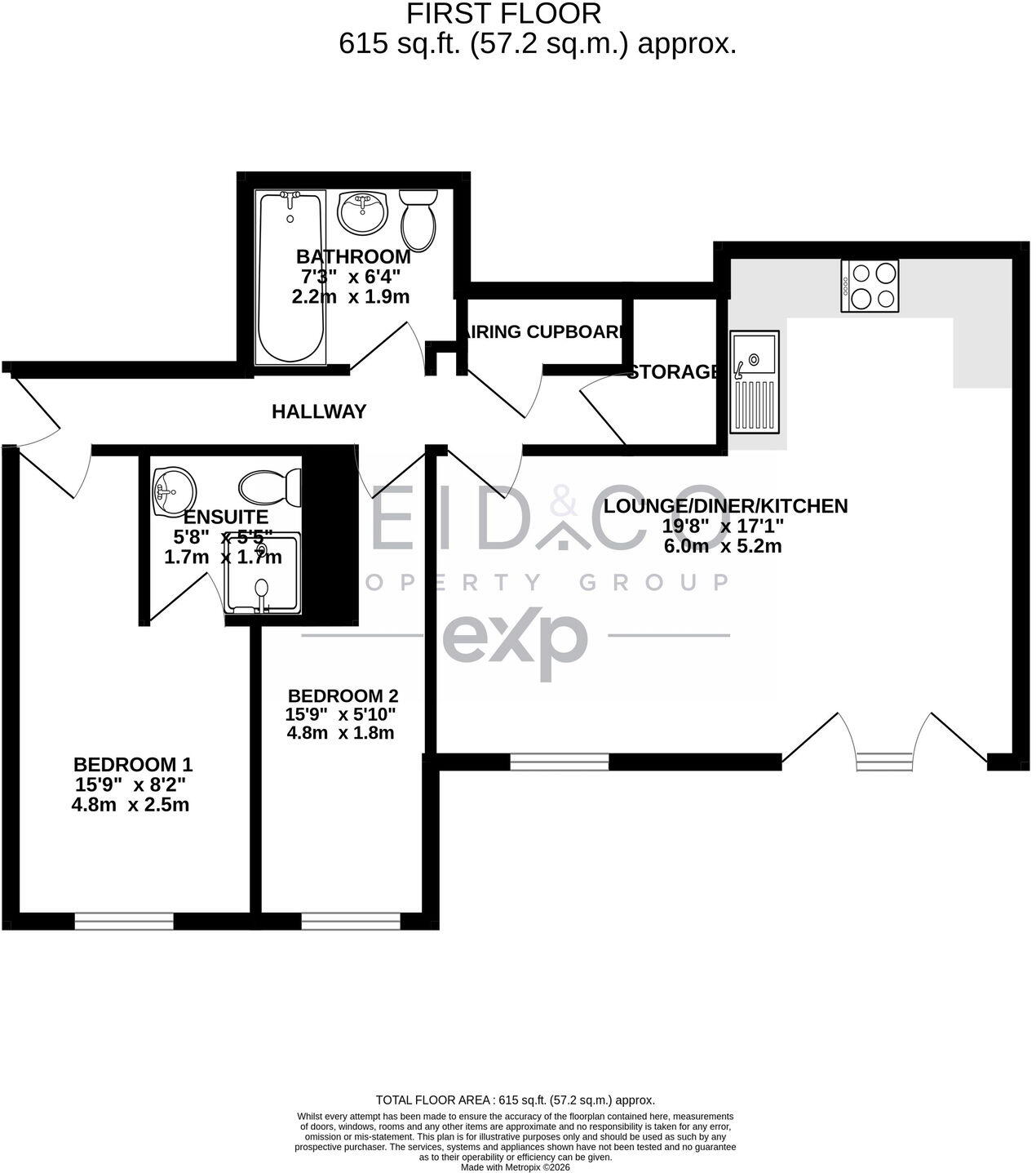 Wove Court, Garstang Road, Preston, PR1 1US floorplan