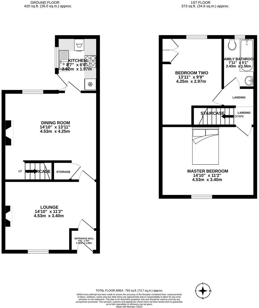 Blackstone Road, Chorley floorplan