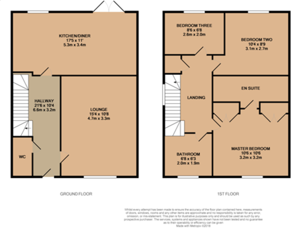 Borough Way, Nuneaton, CV11 floorplan