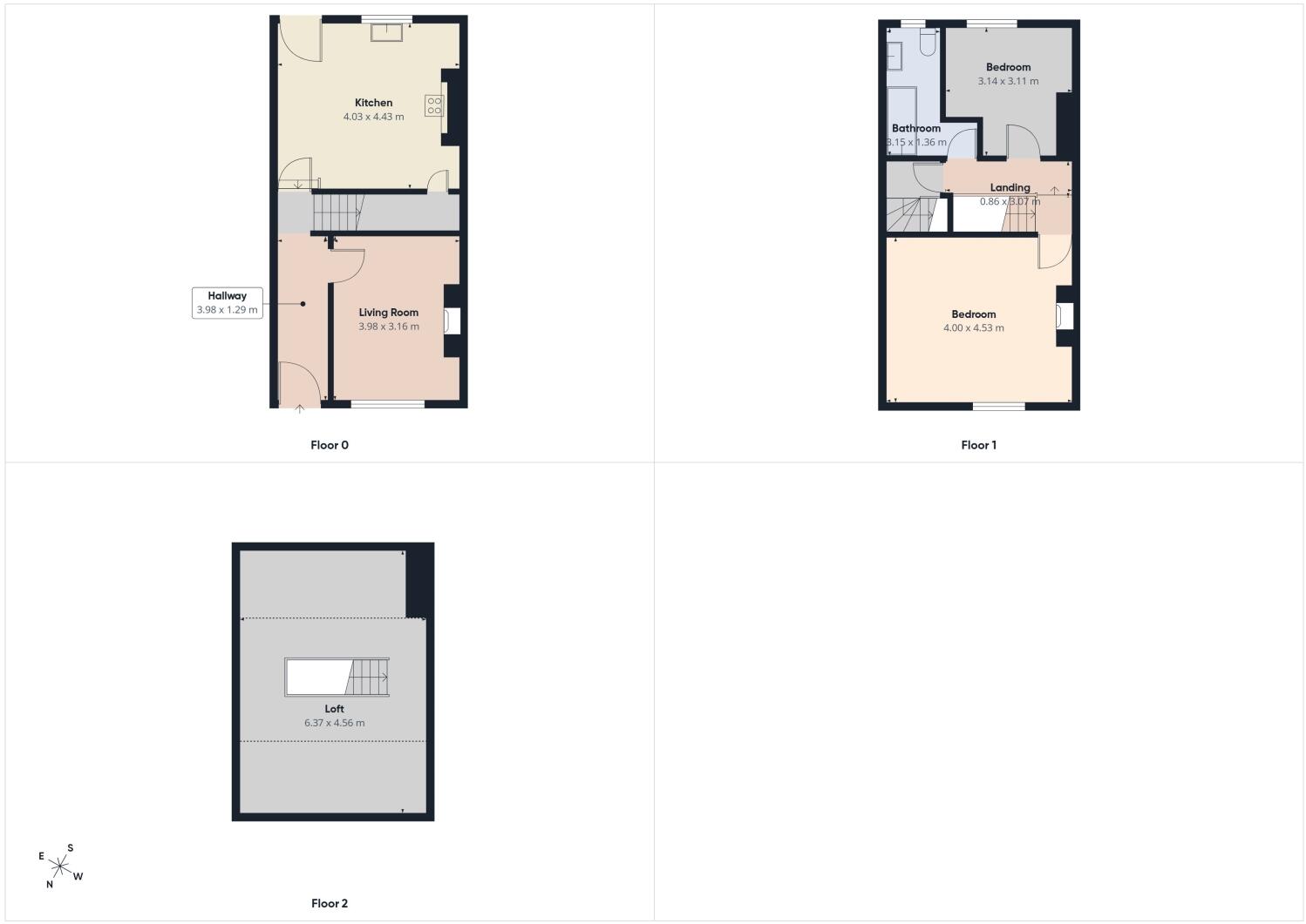 Common Lane, East Ardsley, Wakefield, West Yorkshire, WF3 floorplan