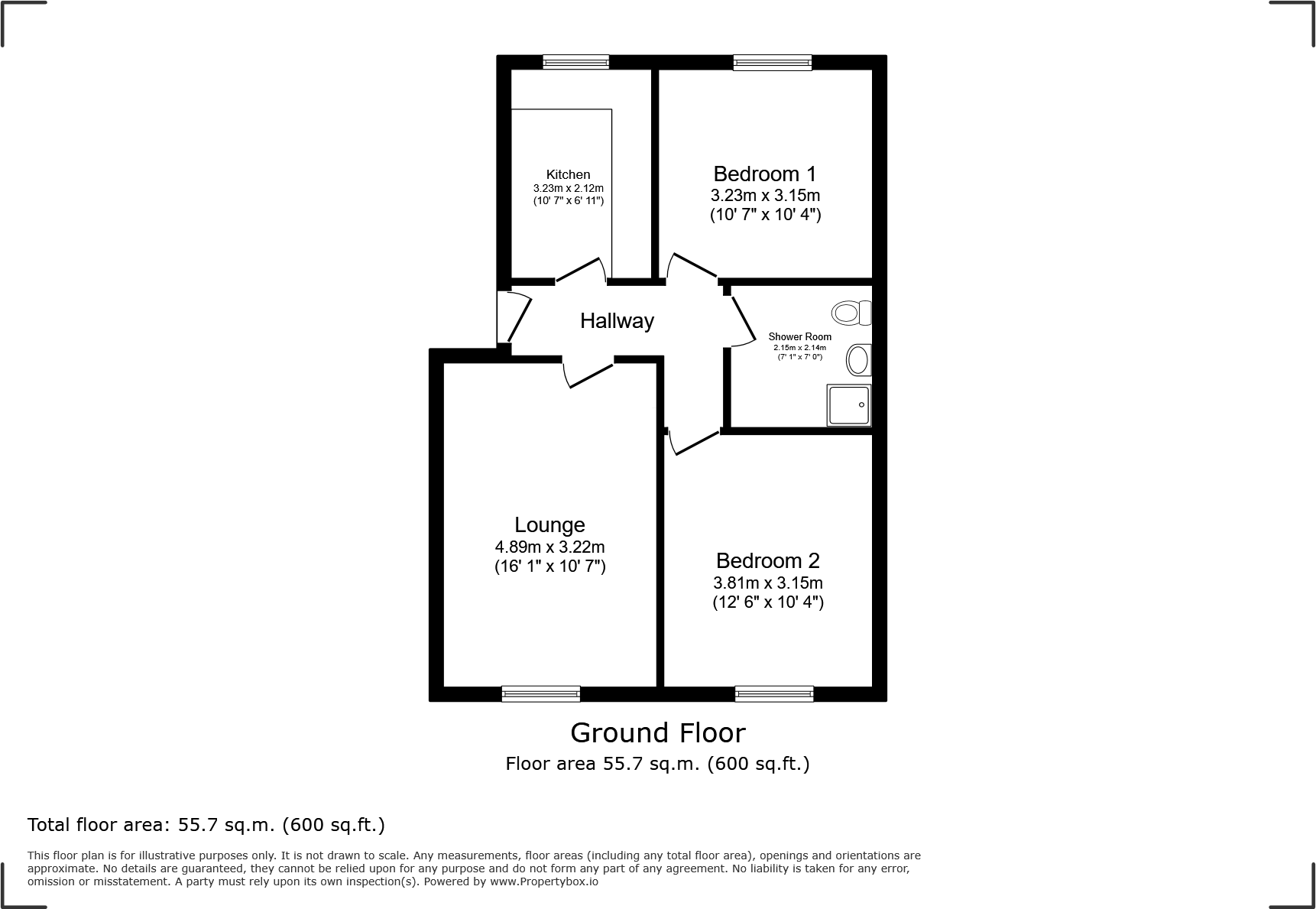 The Belfry, Windmill Lane, Yeadon floorplan