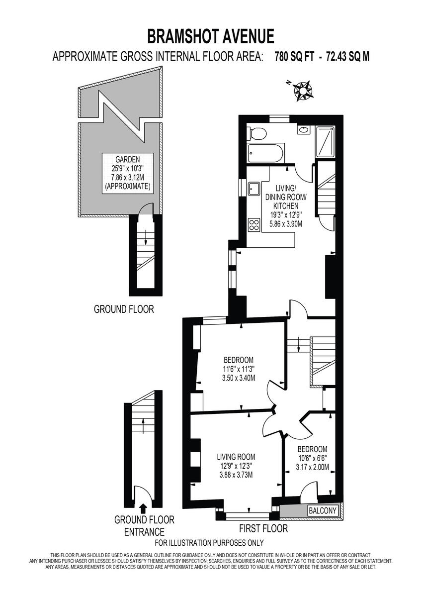 Bramshot Avenue, Charlton floorplan