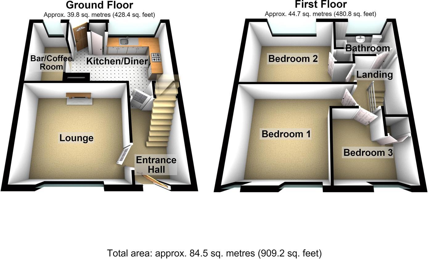 Naseby Close, Market Harborough floorplan