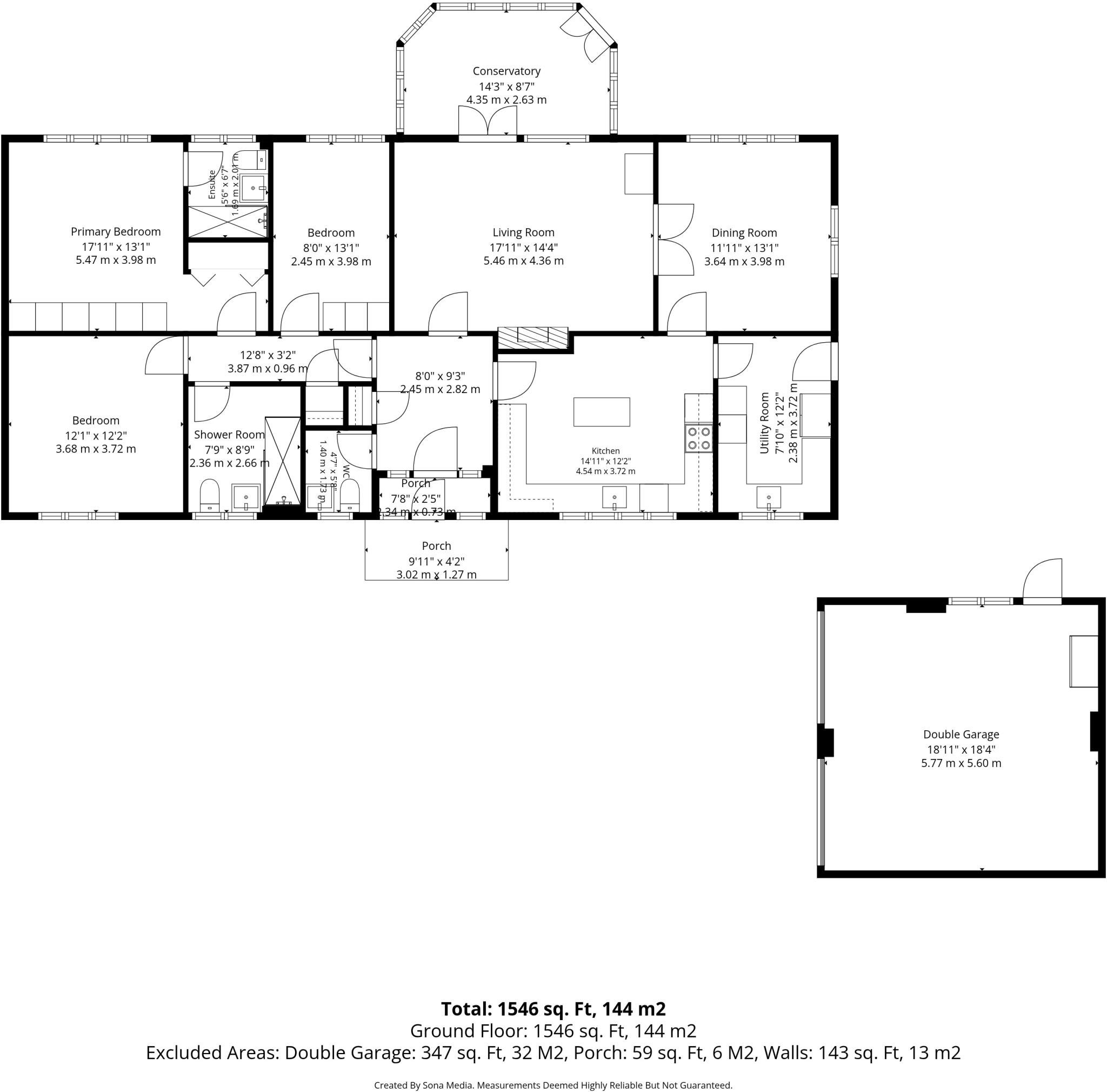 Oakdeane  Dobells Road., Northwich floorplan