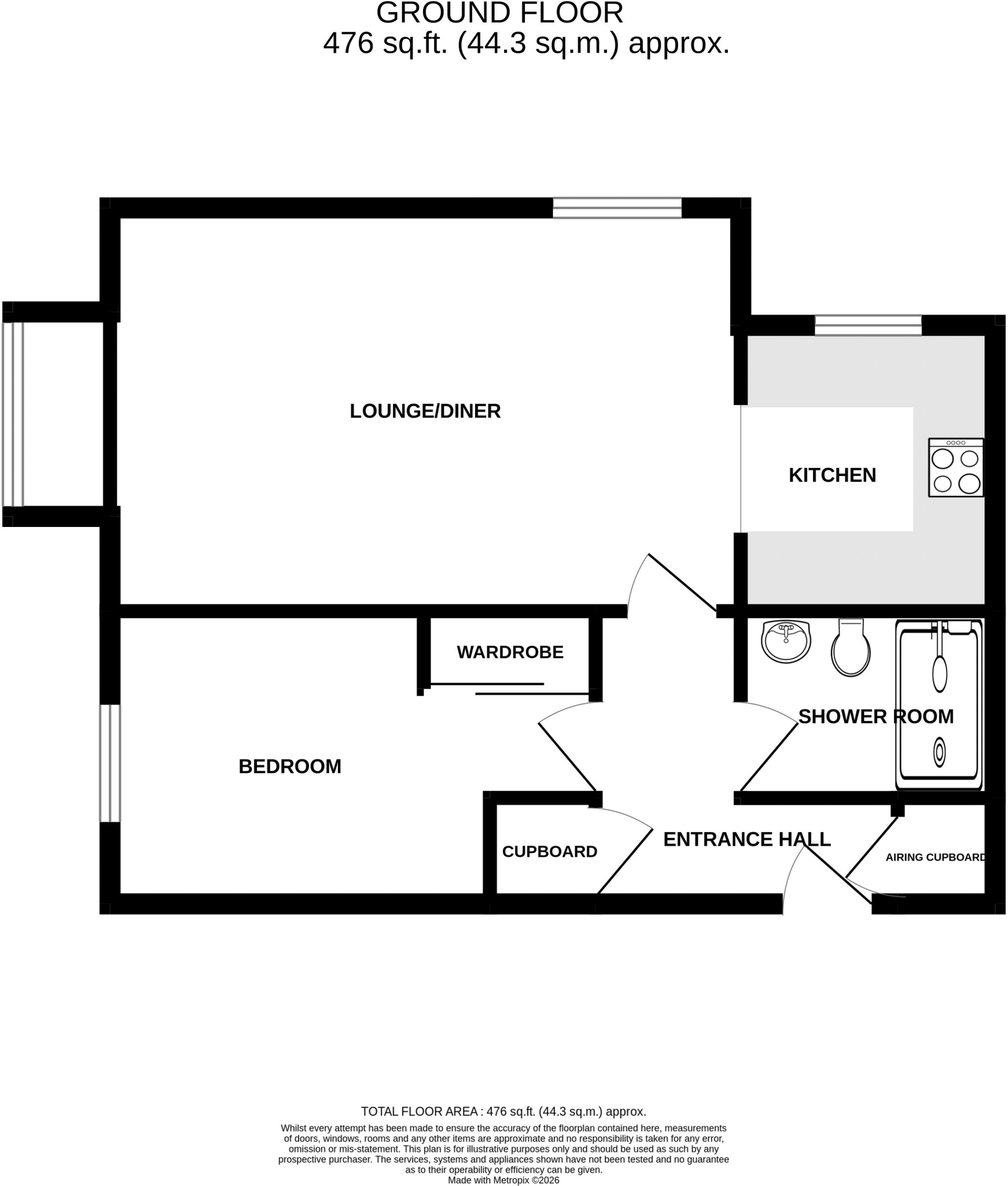 Rosemary Court, Rectory Road, Tiptree floorplan
