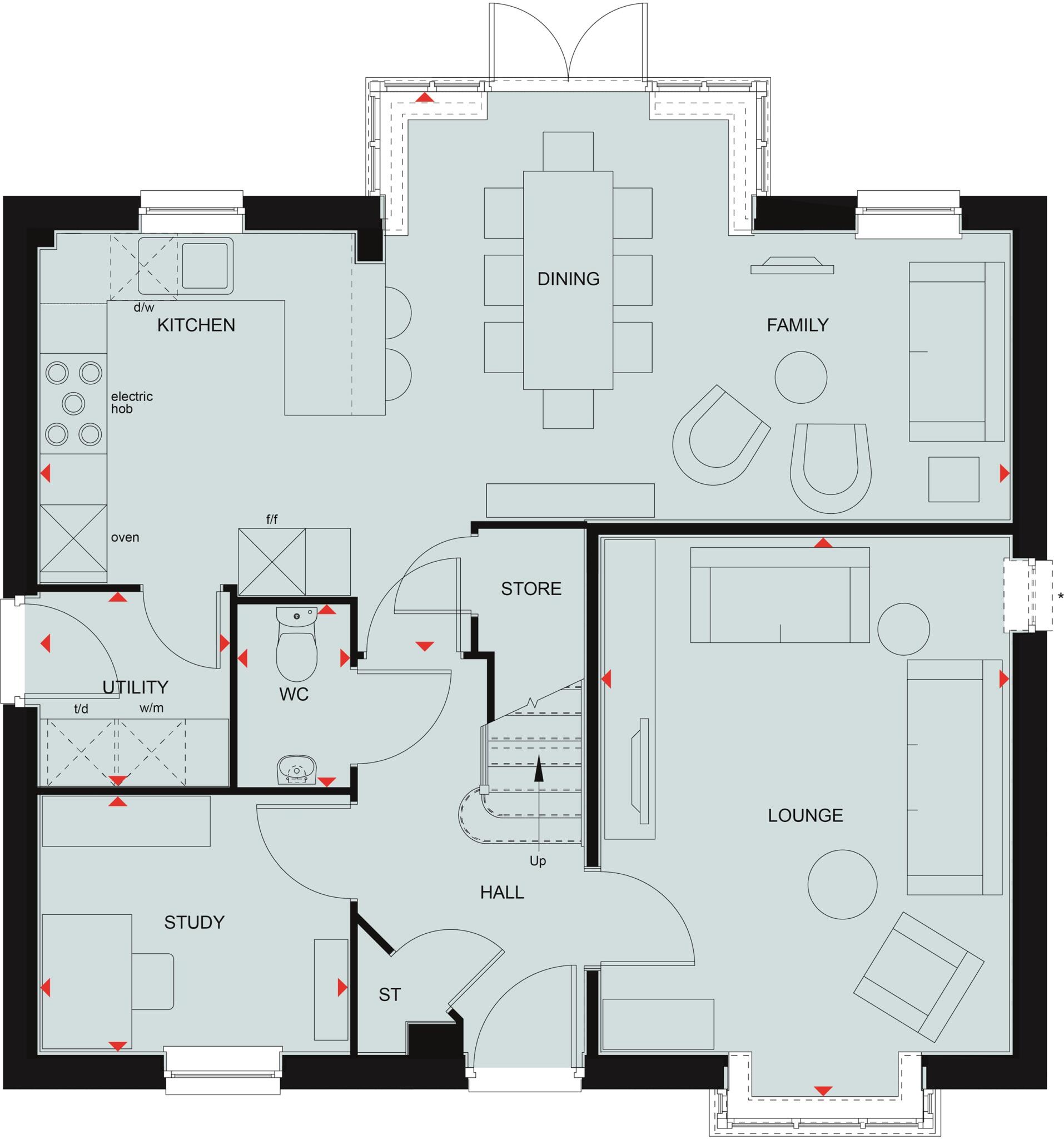 Lodge Way, Peterborough
PE7 3NG floorplan