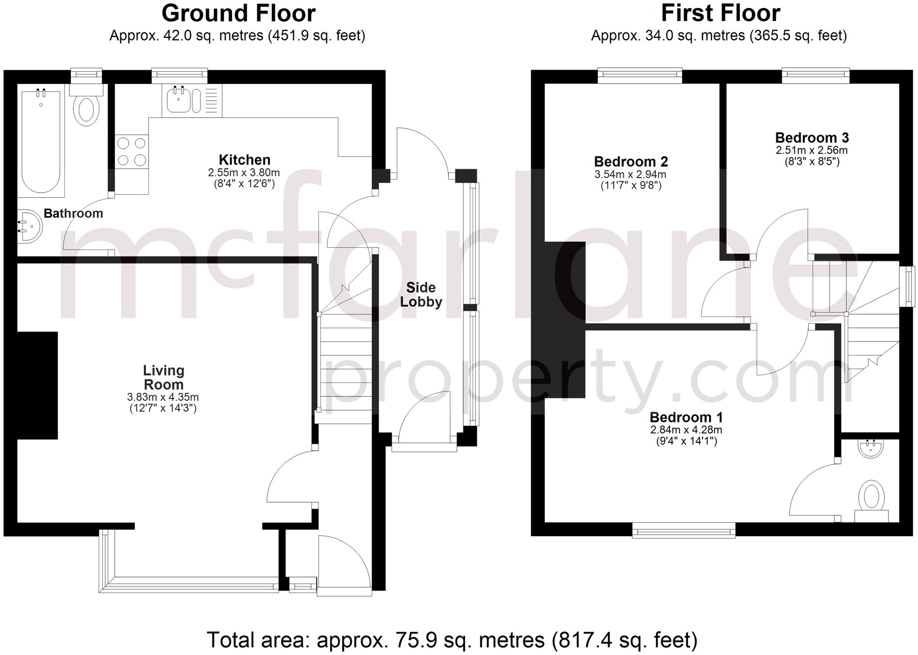 Springfield Crescent, Royal Wootton Bassett, SN4 floorplan