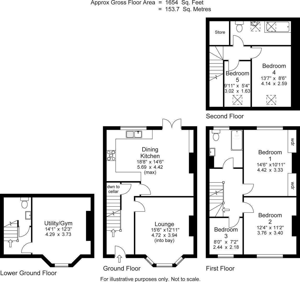 Heath Park Avenue, Halifax floorplan