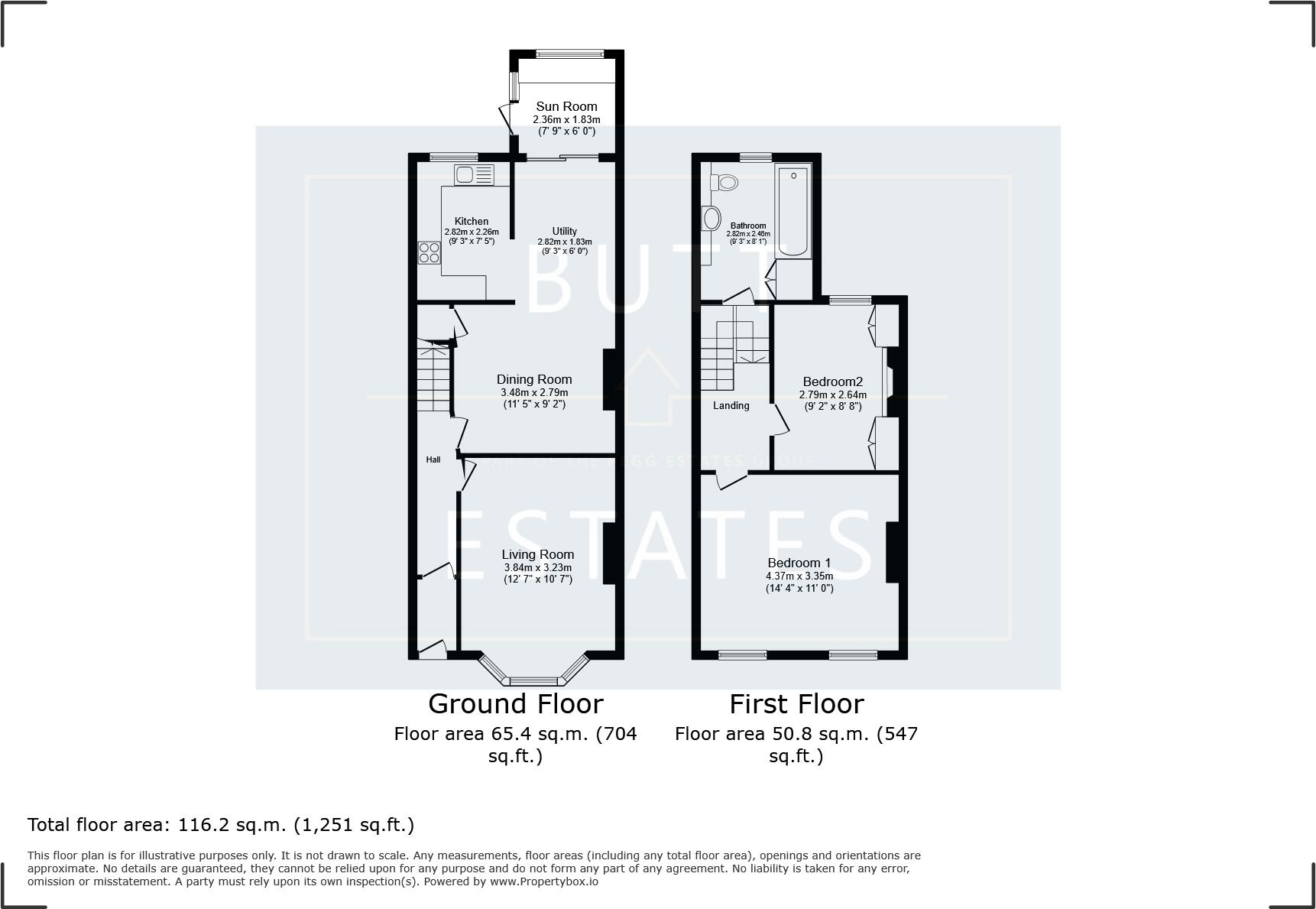 Fairview Terrace, Exeter floorplan