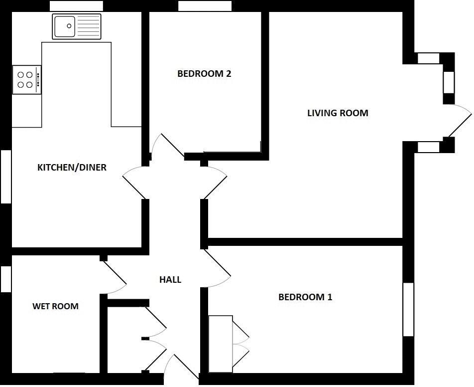 Meadow Court, Felpham floorplan
