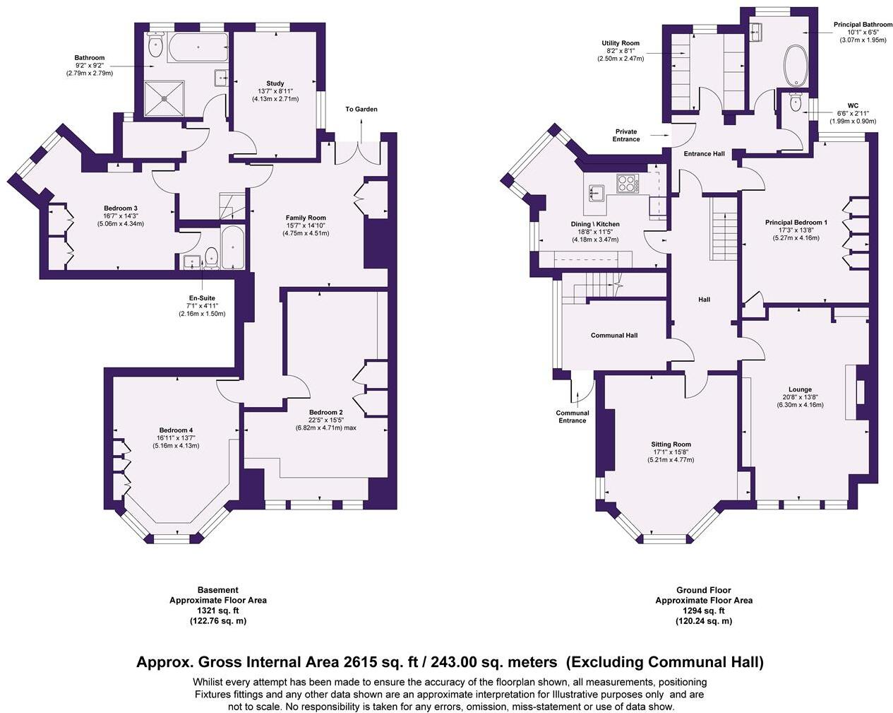 Bentinck Road, Altrincham floorplan